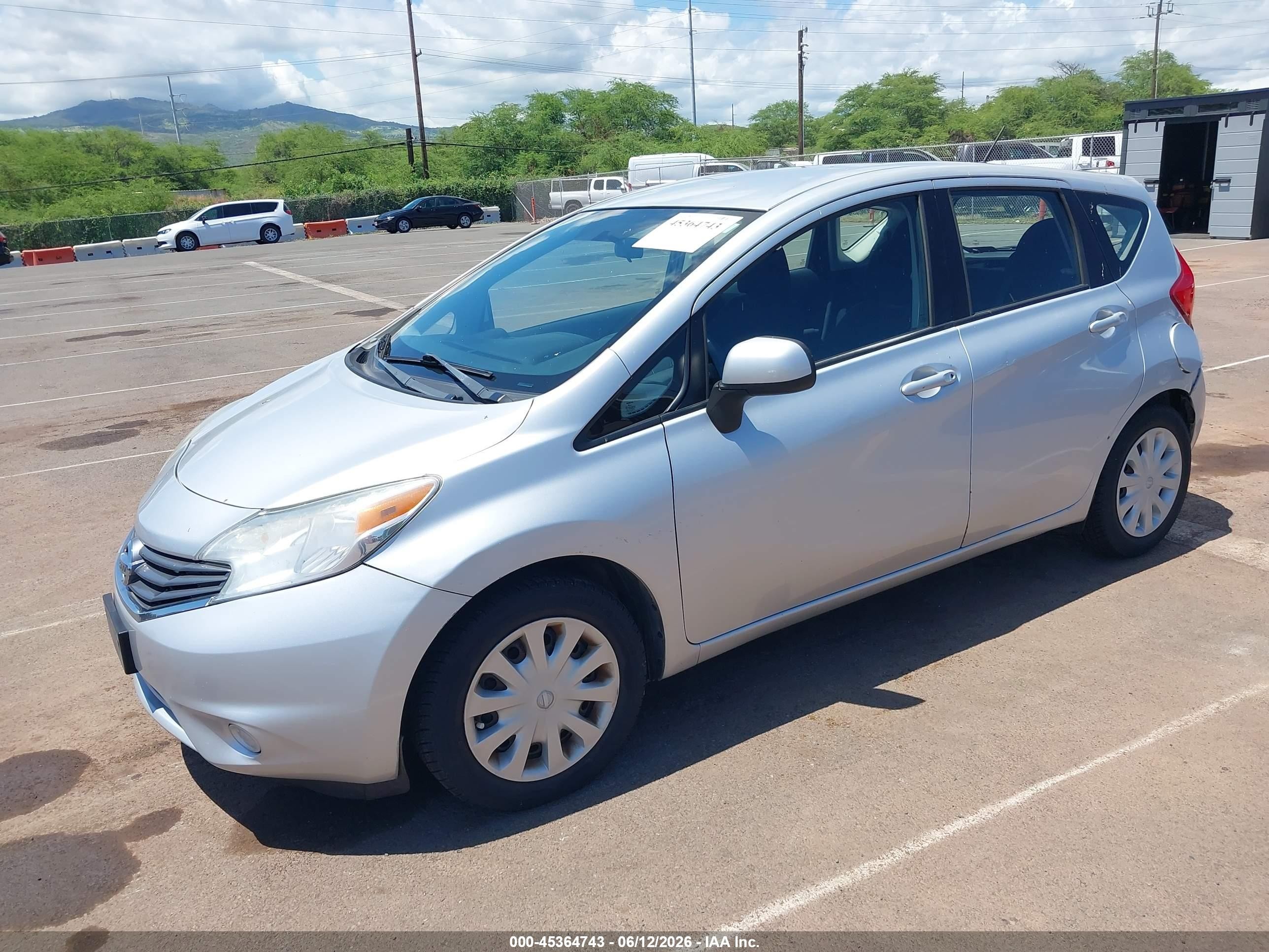 2014 Nissan Versa Note Sv Silver vin: 3N1CE2CP5EL381151