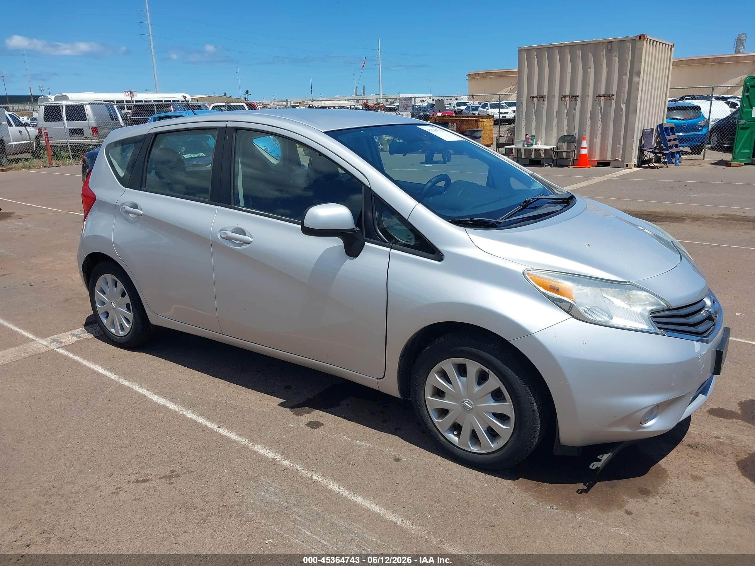 2014 Nissan Versa Note Sv Silver vin: 3N1CE2CP5EL381151