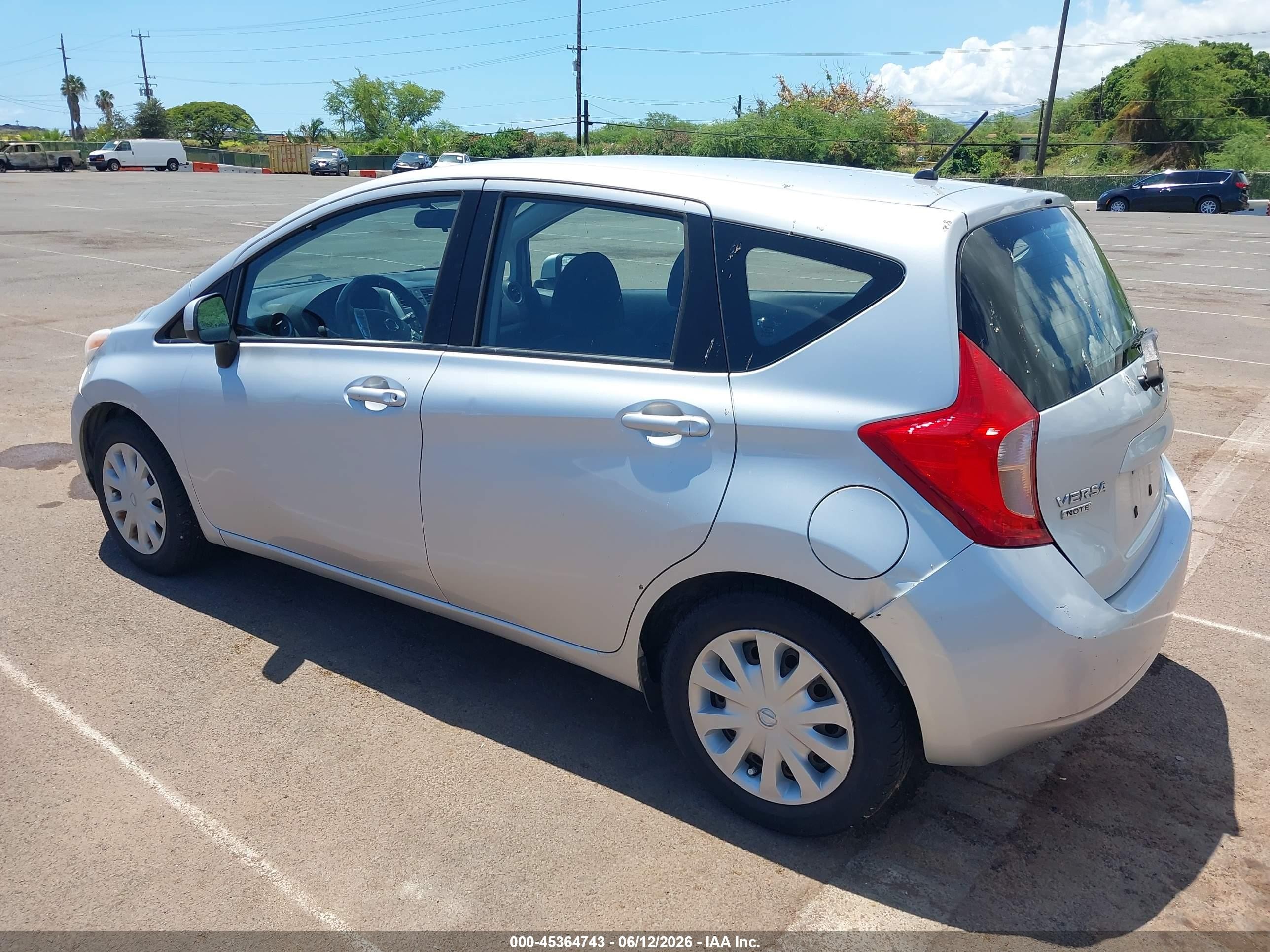 2014 Nissan Versa Note Sv Silver vin: 3N1CE2CP5EL381151