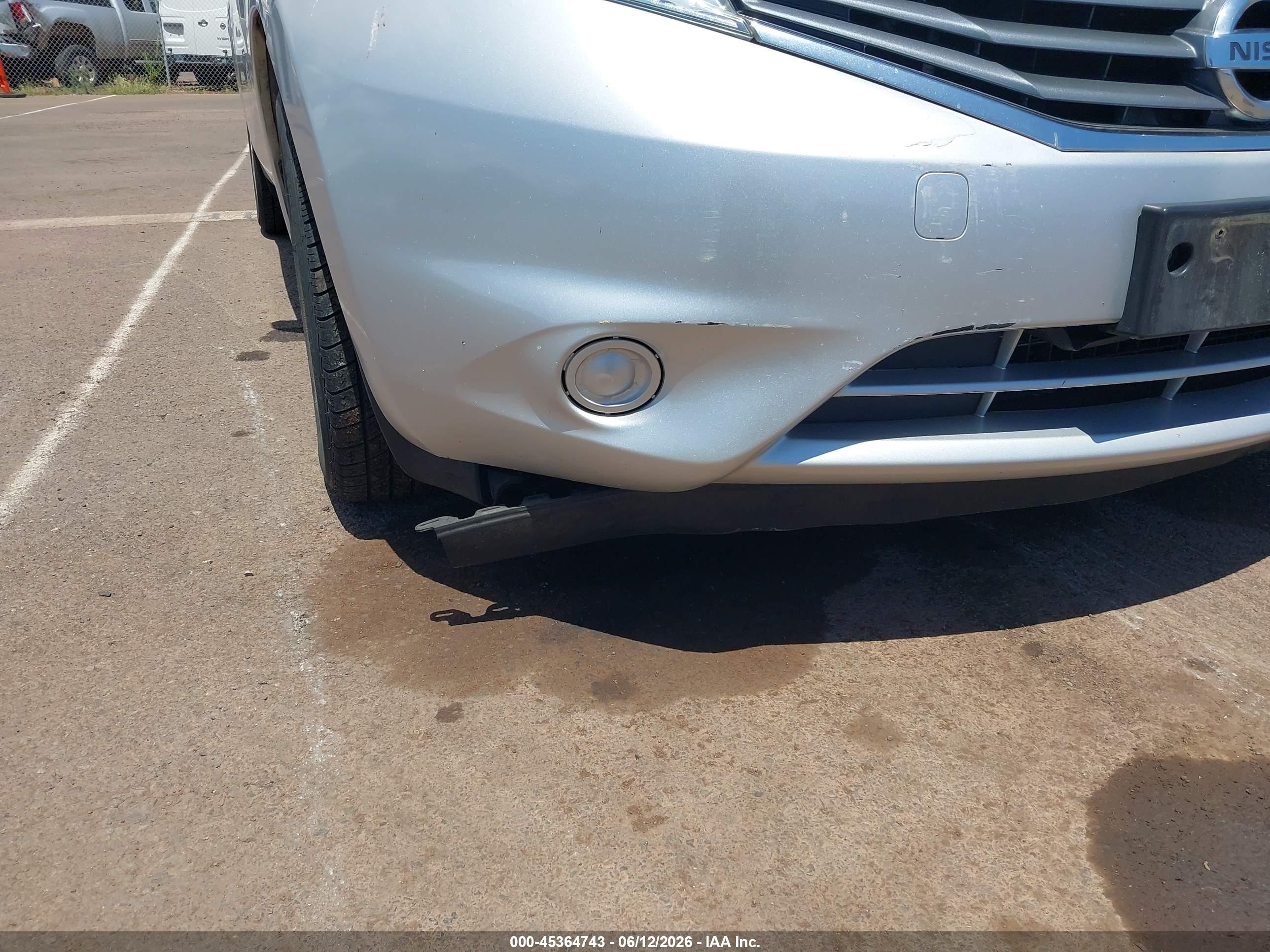 2014 Nissan Versa Note Sv Silver vin: 3N1CE2CP5EL381151