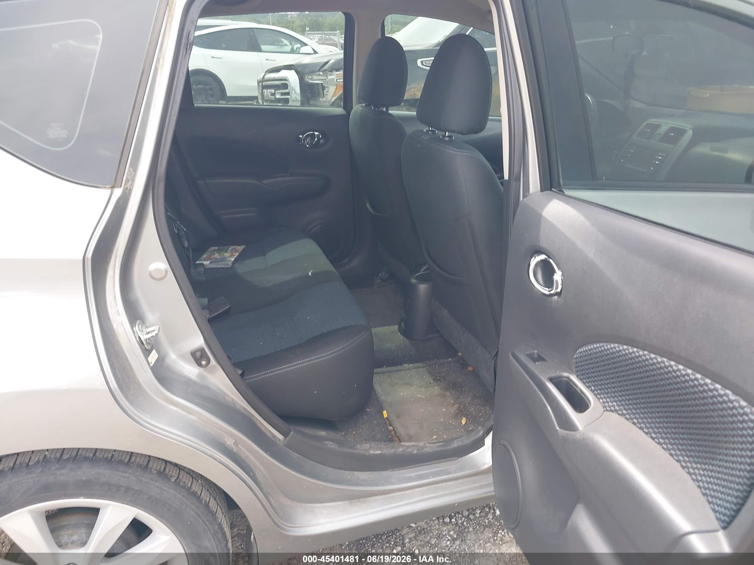 2014 Nissan Versa Note Sv Gray vin: 3N1CE2CP5EL386723