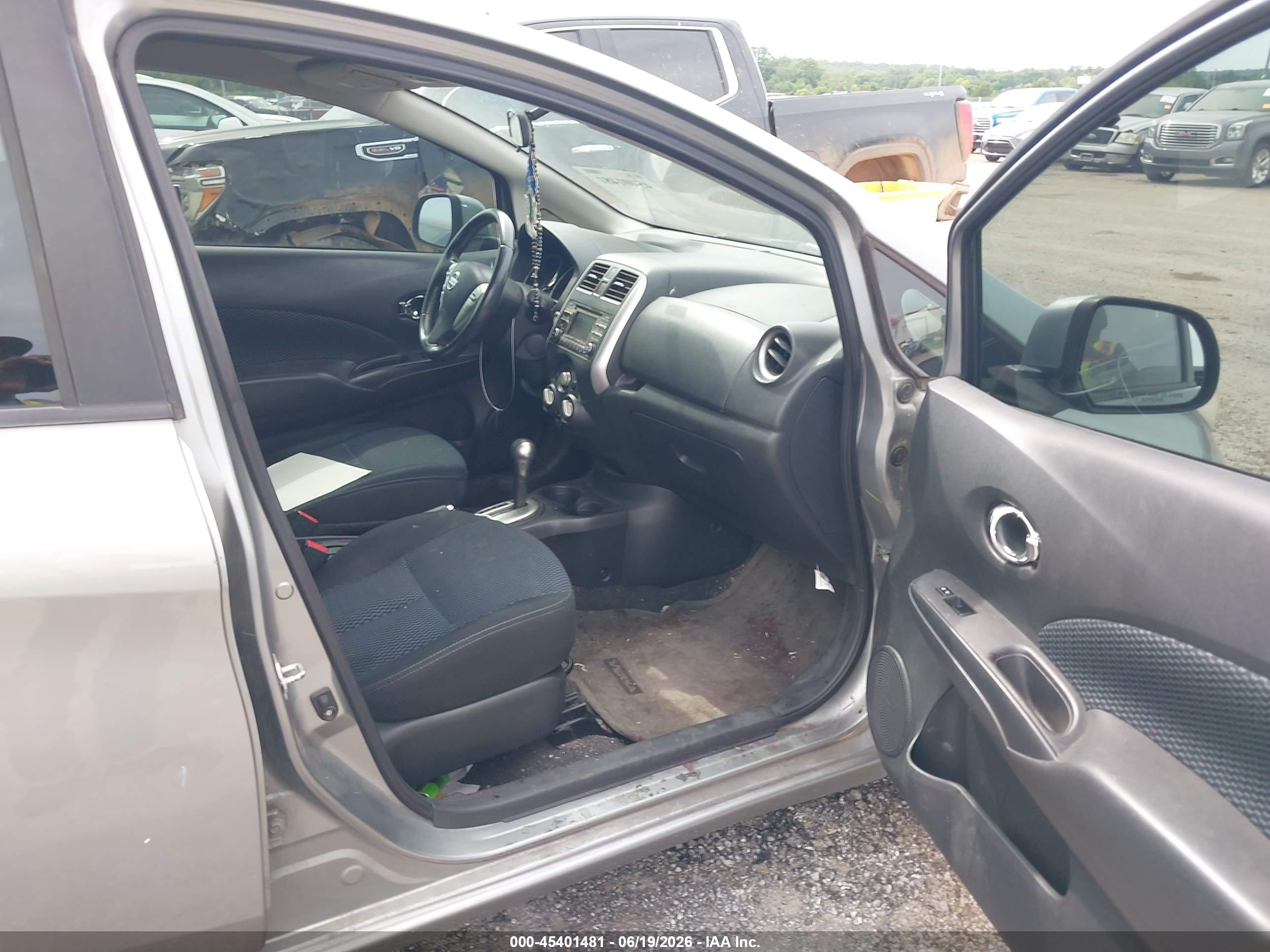 2014 Nissan Versa Note Sv Gray vin: 3N1CE2CP5EL386723