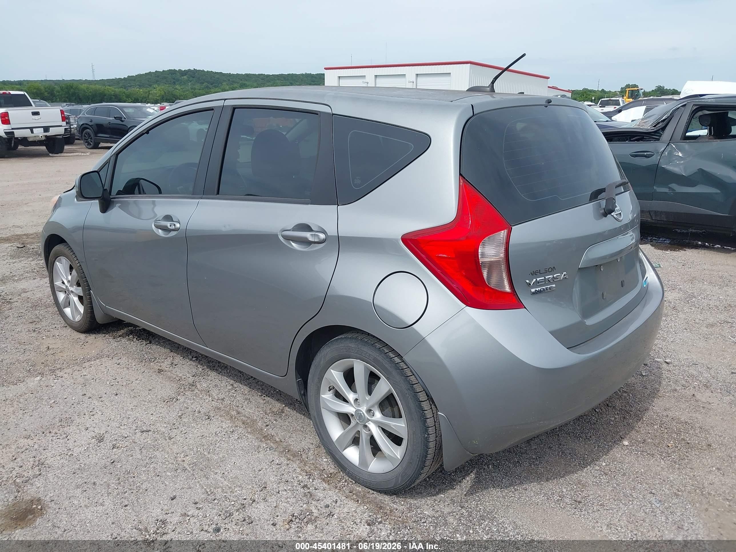 2014 Nissan Versa Note Sv Gray vin: 3N1CE2CP5EL386723
