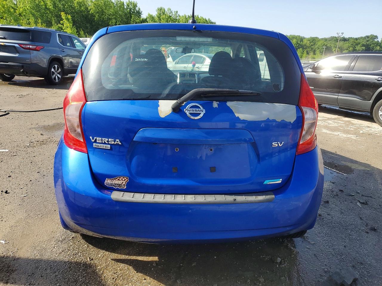 2014 Nissan Versa Note Sv Blue vin: 3N1CE2CP5EL386978