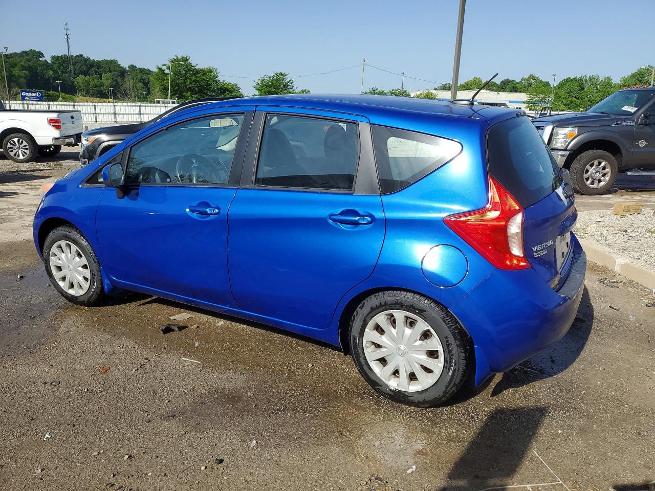 2014 Nissan Versa Note Sv Blue vin: 3N1CE2CP5EL386978