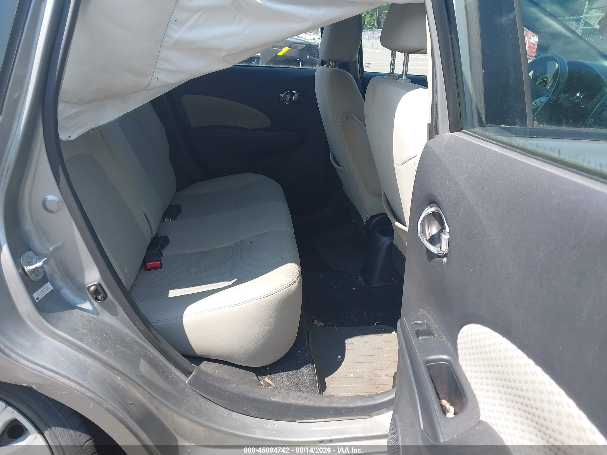 2014 Nissan Versa Note Sv Серебряный vin: 3N1CE2CP5EL388925