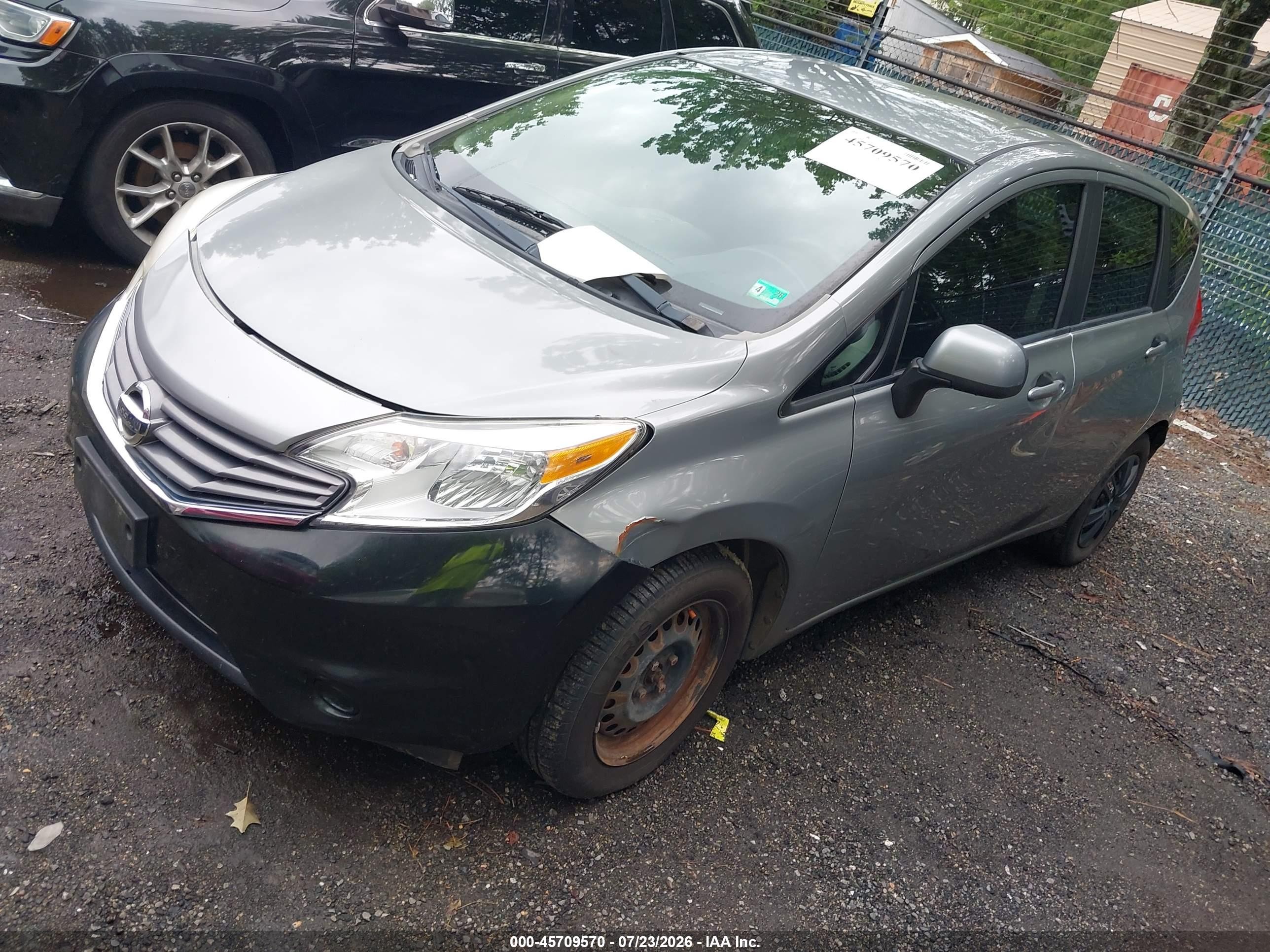 2014 Nissan Versa Note Sv Silver vin: 3N1CE2CP5EL394479