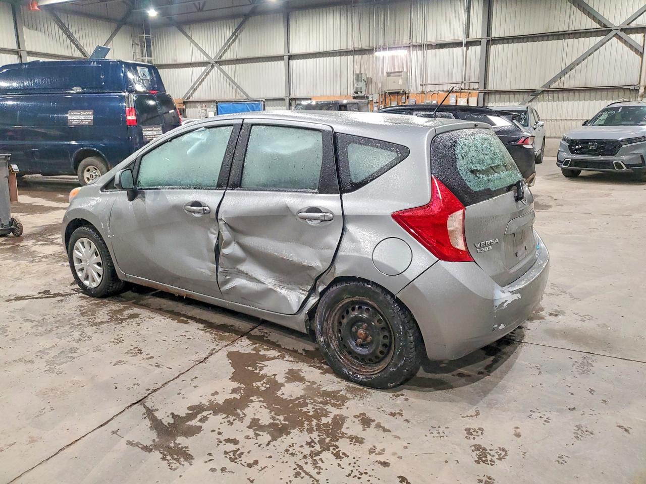 2014 Nissan Versa Note S Серебряный vin: 3N1CE2CP5EL396538