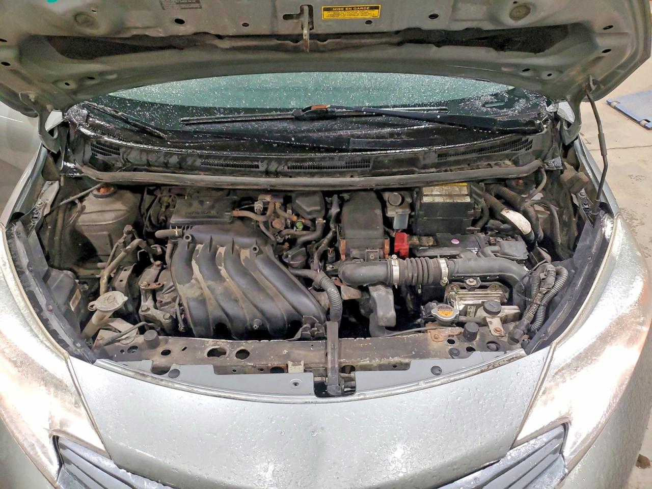 2014 Nissan Versa Note S Серебряный vin: 3N1CE2CP5EL396538