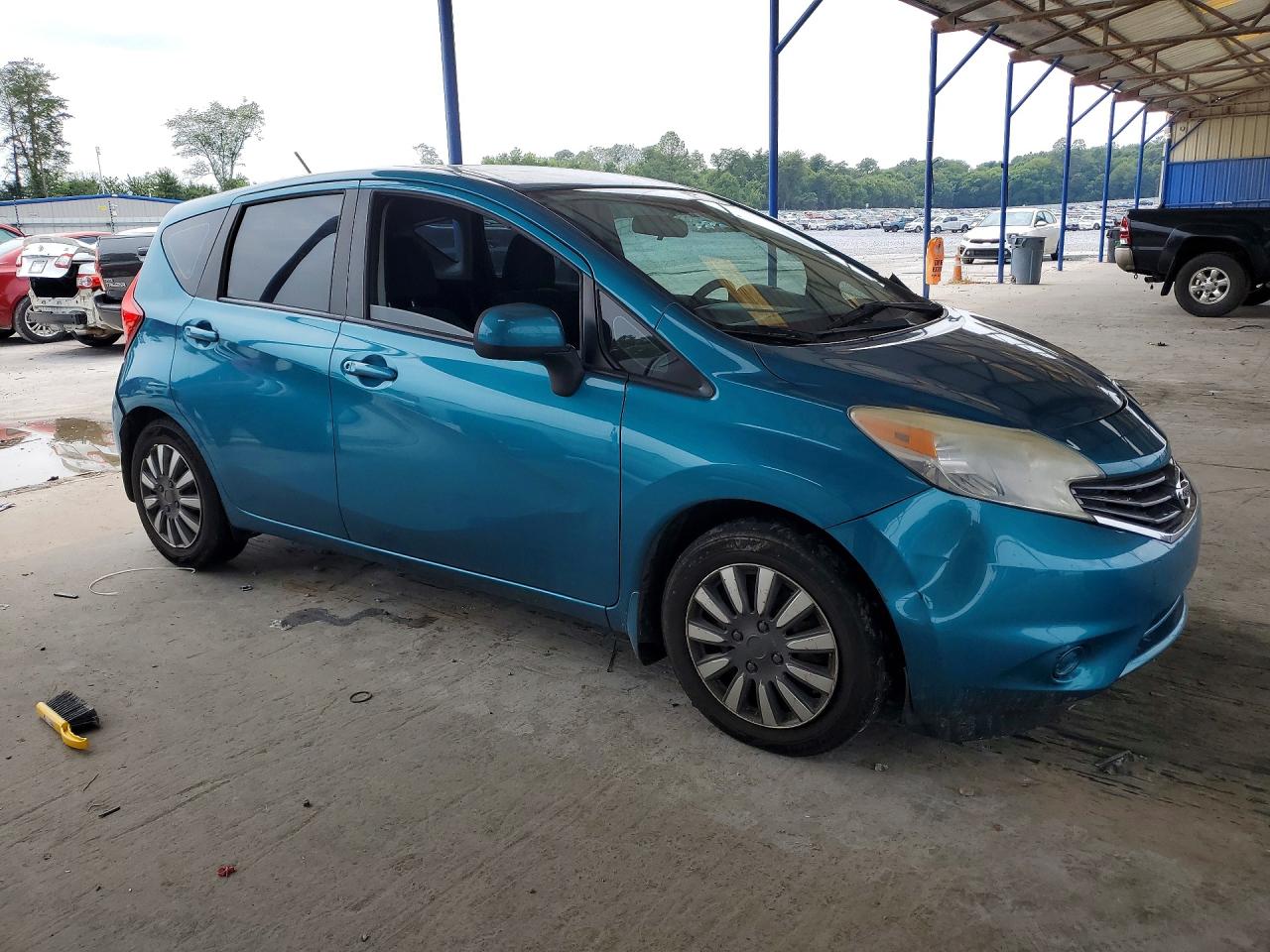 2014 Nissan Versa Note S Plus Teal vin: 3N1CE2CP5EL400510