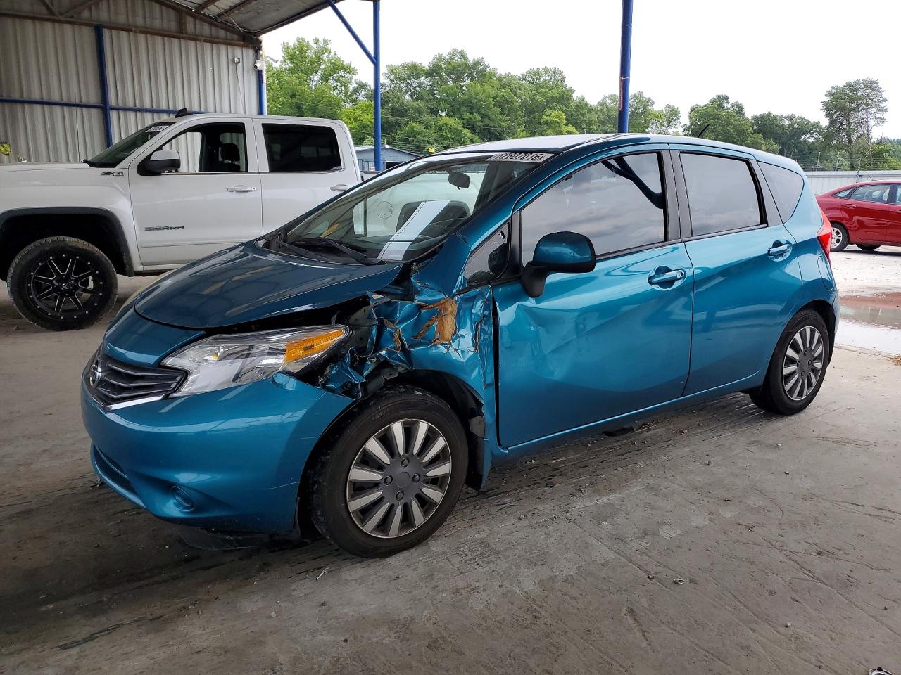 2014 Nissan Versa Note S Plus Teal vin: 3N1CE2CP5EL400510