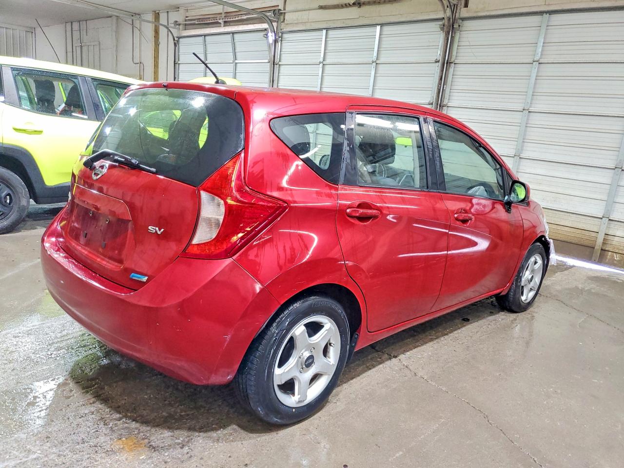 2014 Nissan Versa Note S Red vin: 3N1CE2CP5EL407196