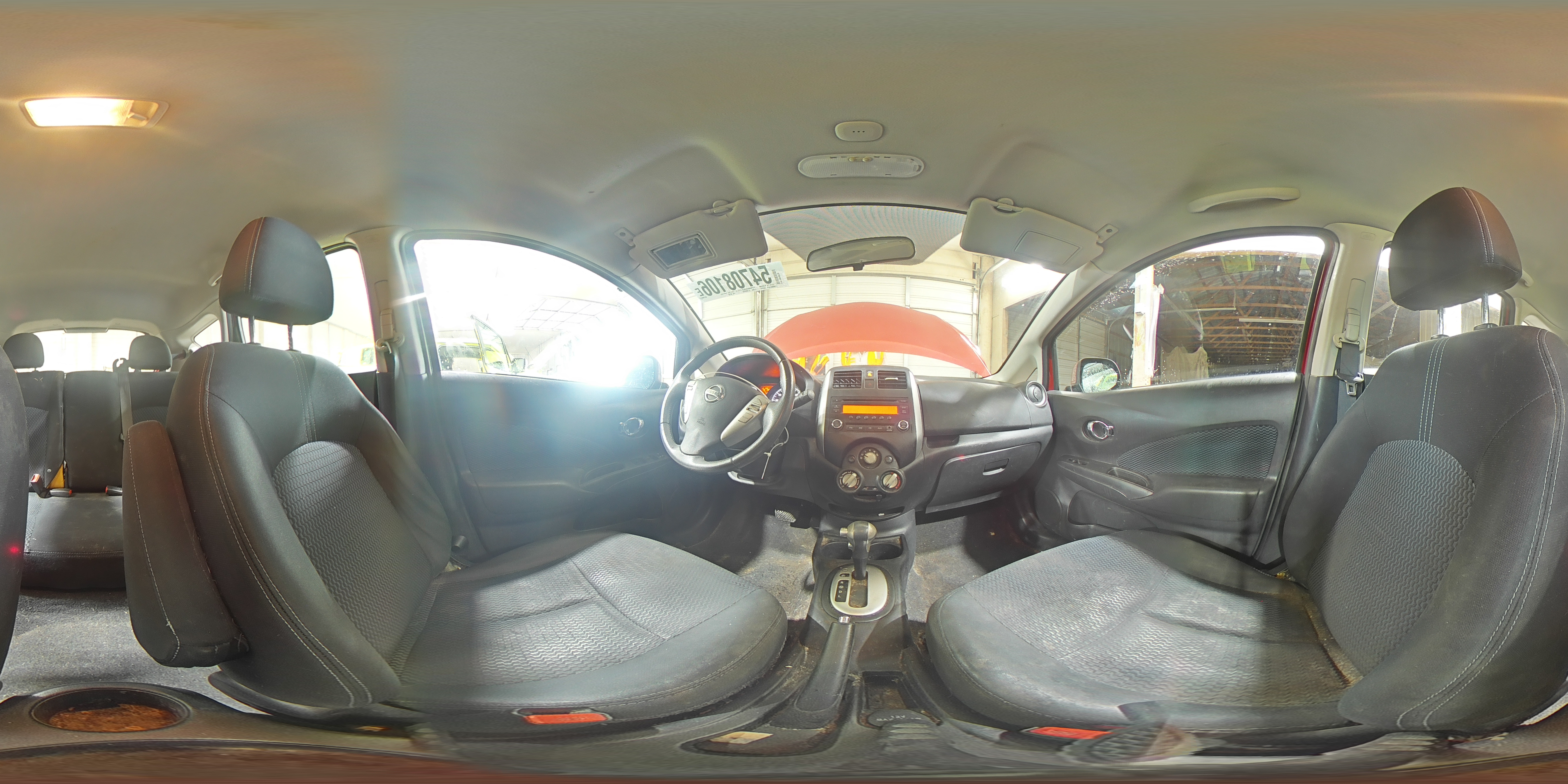 2014 Nissan Versa Note S Red vin: 3N1CE2CP5EL407196