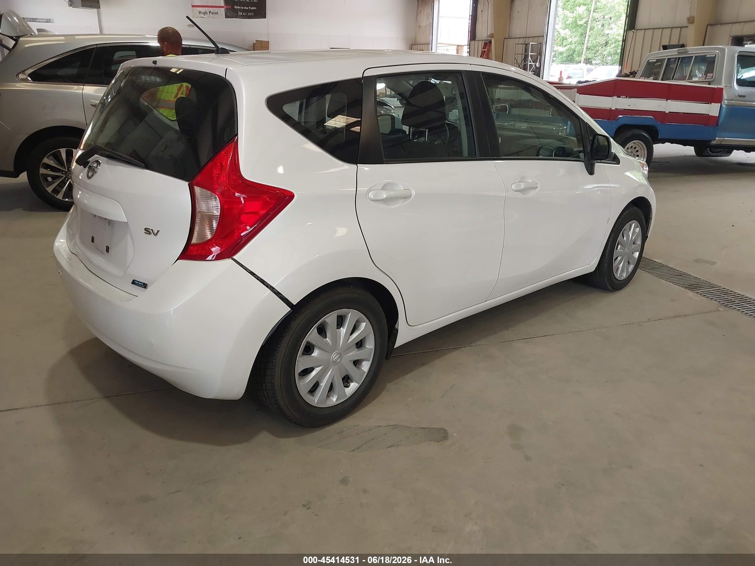 2014 Nissan Versa Note S (sr)/s Plus/sv White vin: 3N1CE2CP5EL409871