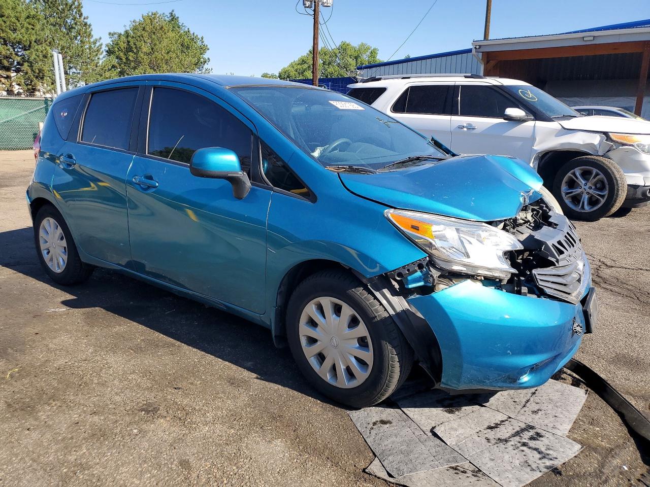 2014 Nissan Versa Note S Plus Синий vin: 3N1CE2CP5EL414097