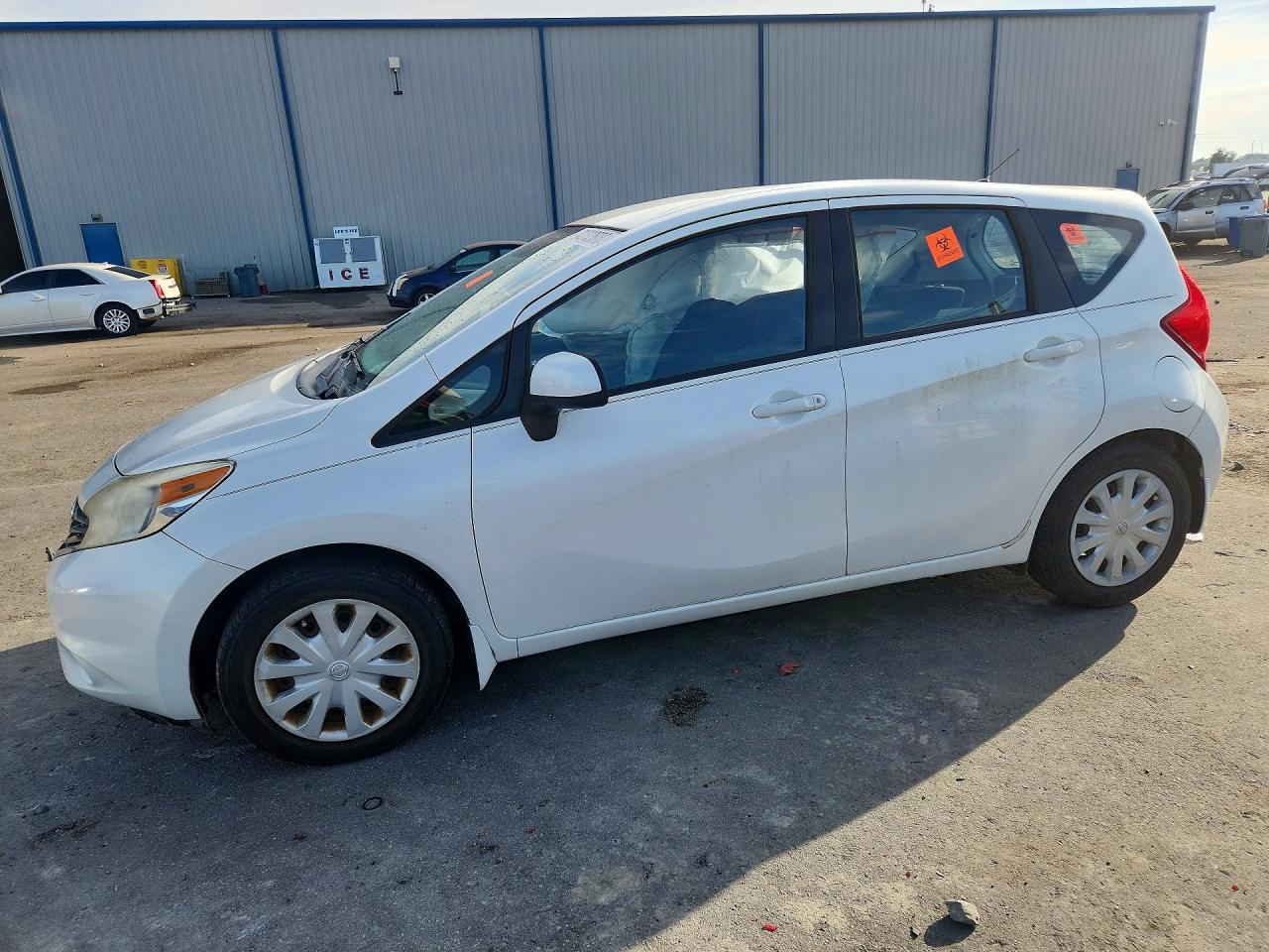 2014 Nissan Versa Note Sv Белый vin: 3N1CE2CP5EL417145