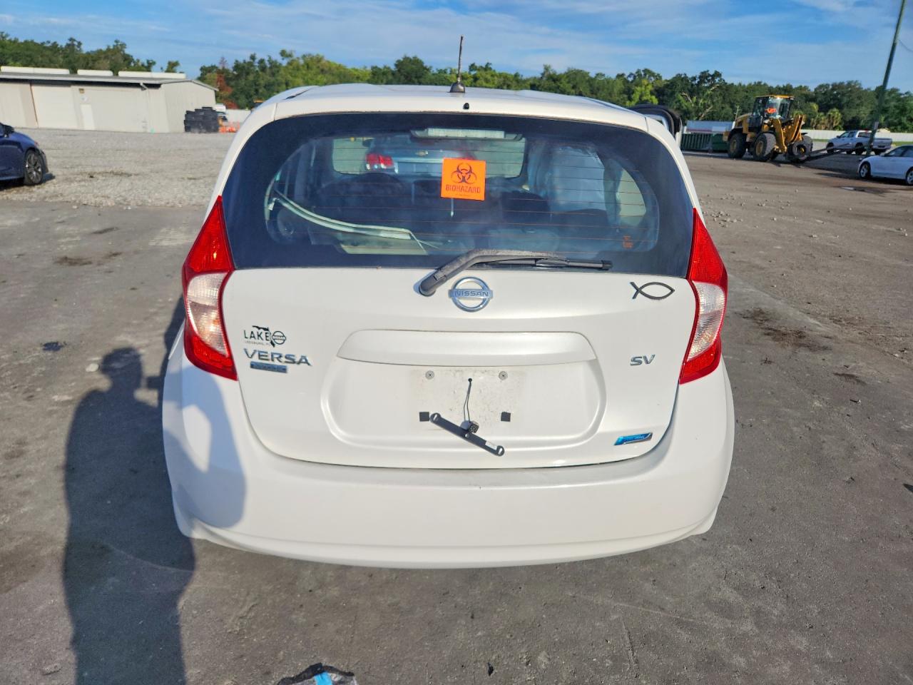 2014 Nissan Versa Note Sv Белый vin: 3N1CE2CP5EL417145