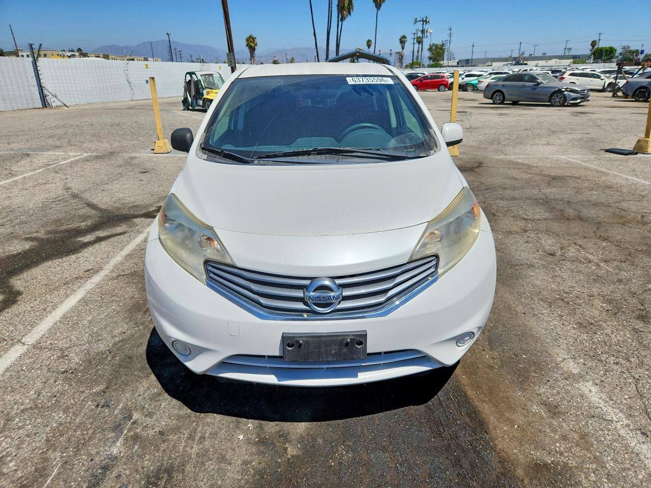 2014 Nissan Versa Note S Plus Белый vin: 3N1CE2CP5EL422068