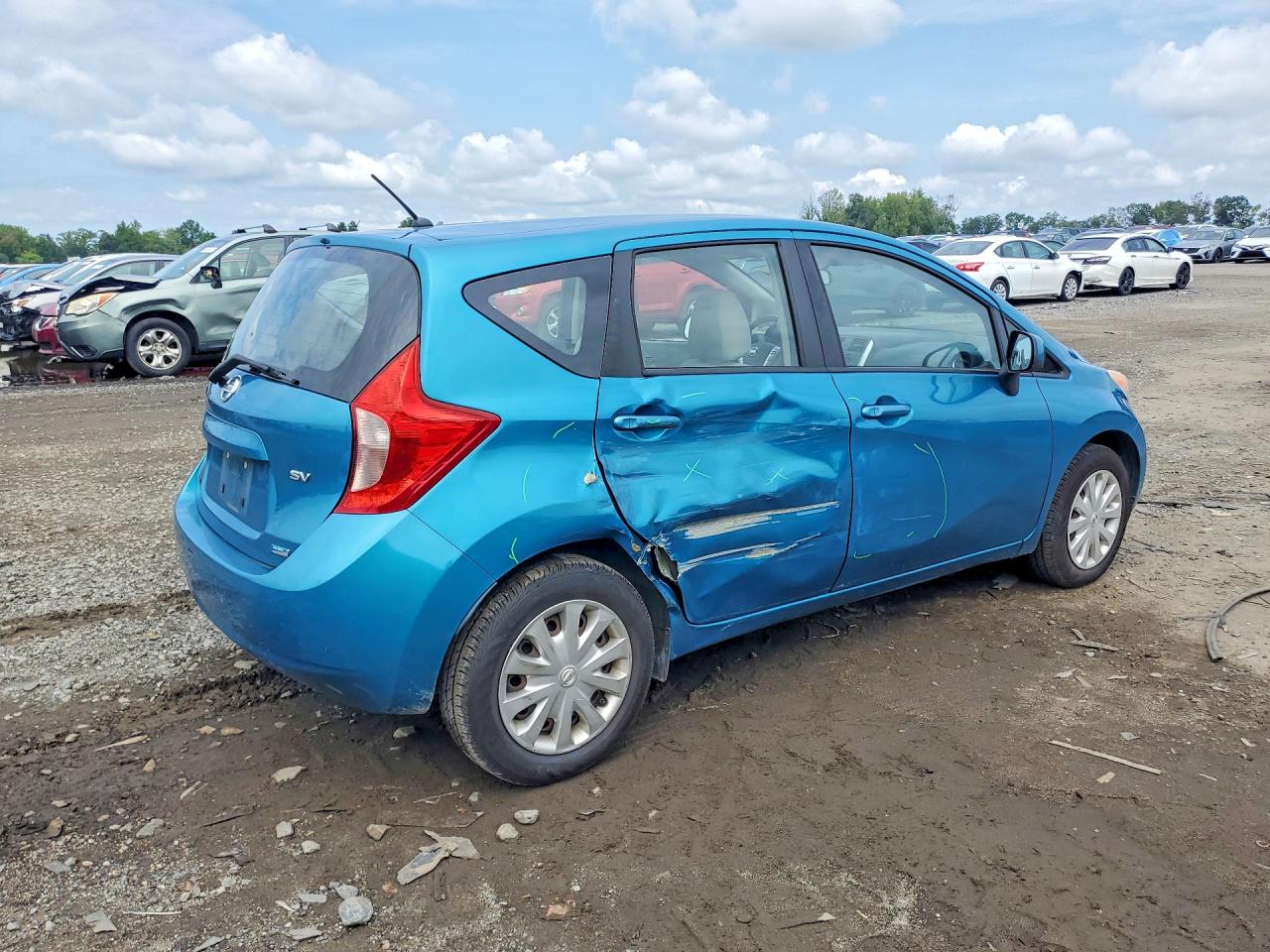 2014 Nissan Versa Note Sv Teal vin: 3N1CE2CP5EL431773