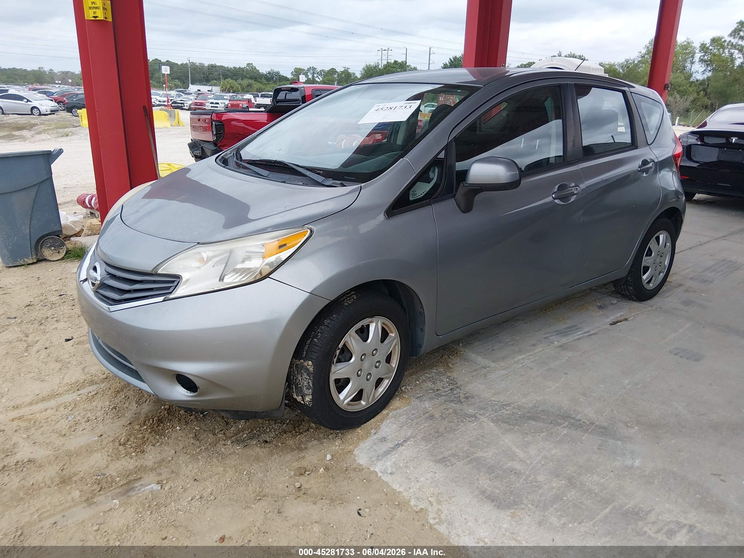 2014 Nissan Versa Note S Plus Gray vin: 3N1CE2CP5EL432437
