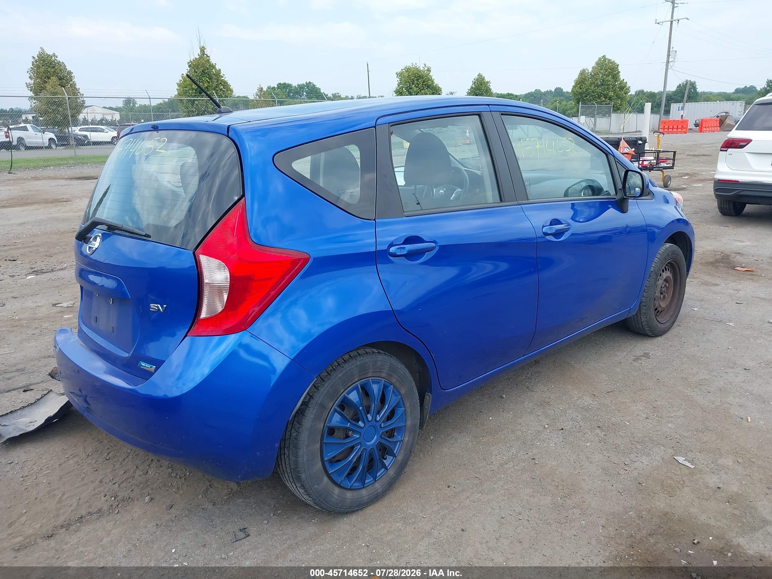 2014 Nissan Versa Note S (sr)/s Plus/sv Blue vin: 3N1CE2CP5EL432521