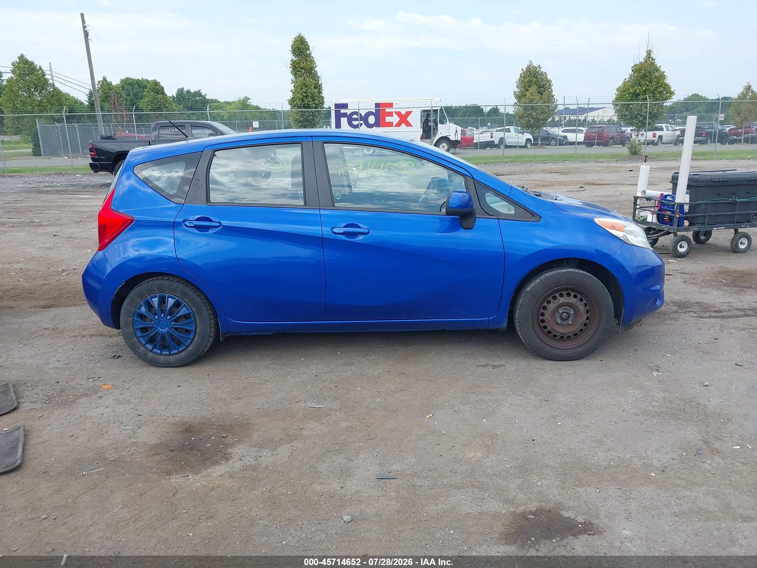 2014 Nissan Versa Note S (sr)/s Plus/sv Blue vin: 3N1CE2CP5EL432521