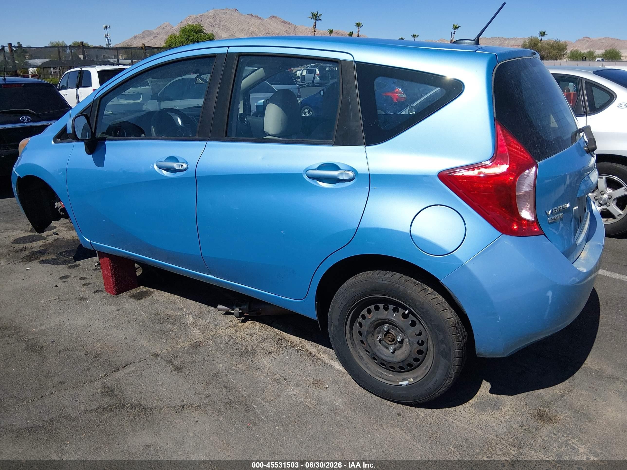 2014 Nissan Versa Note Sv Blue vin: 3N1CE2CP5EL432597