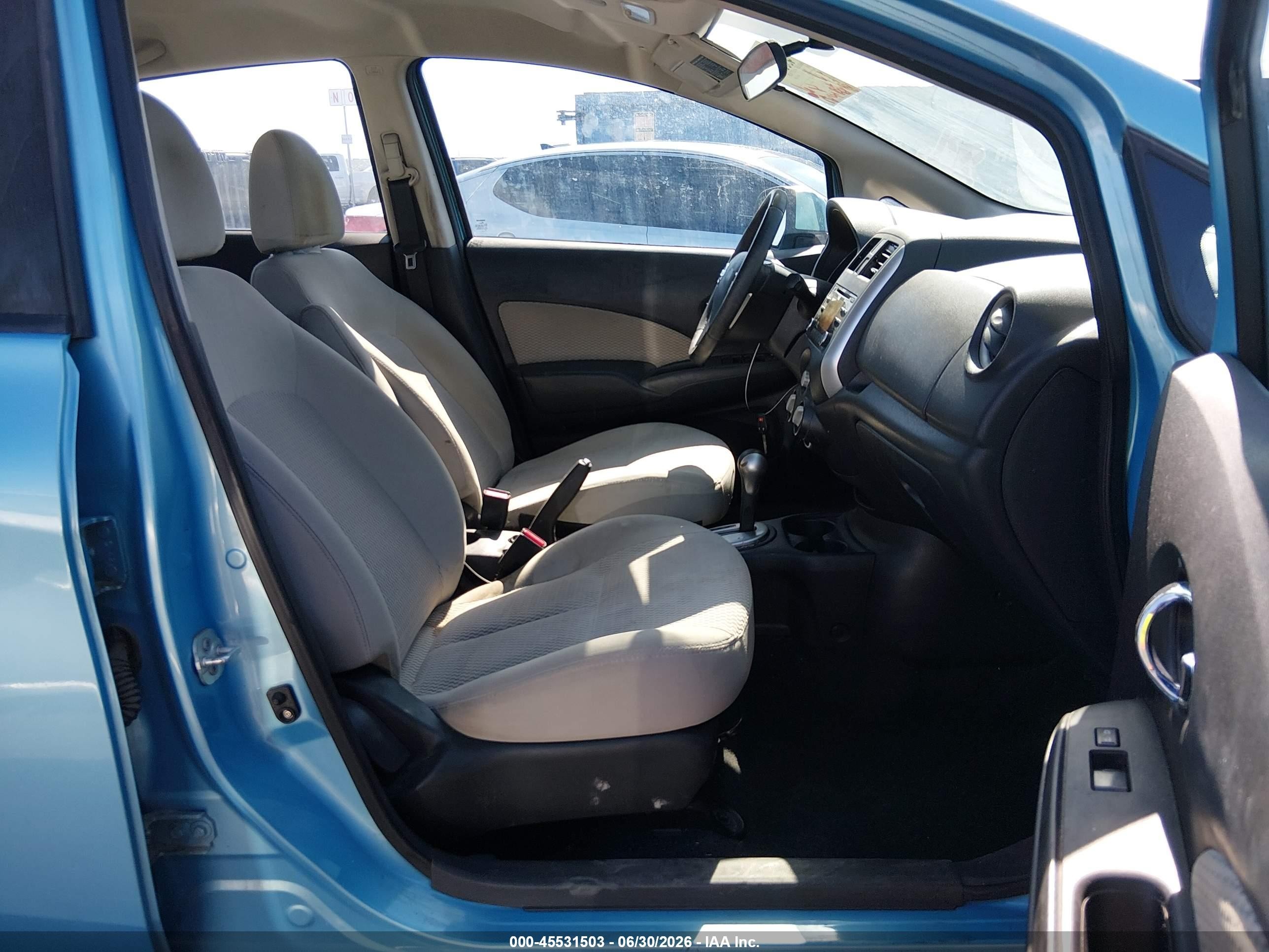 2014 Nissan Versa Note Sv Blue vin: 3N1CE2CP5EL432597