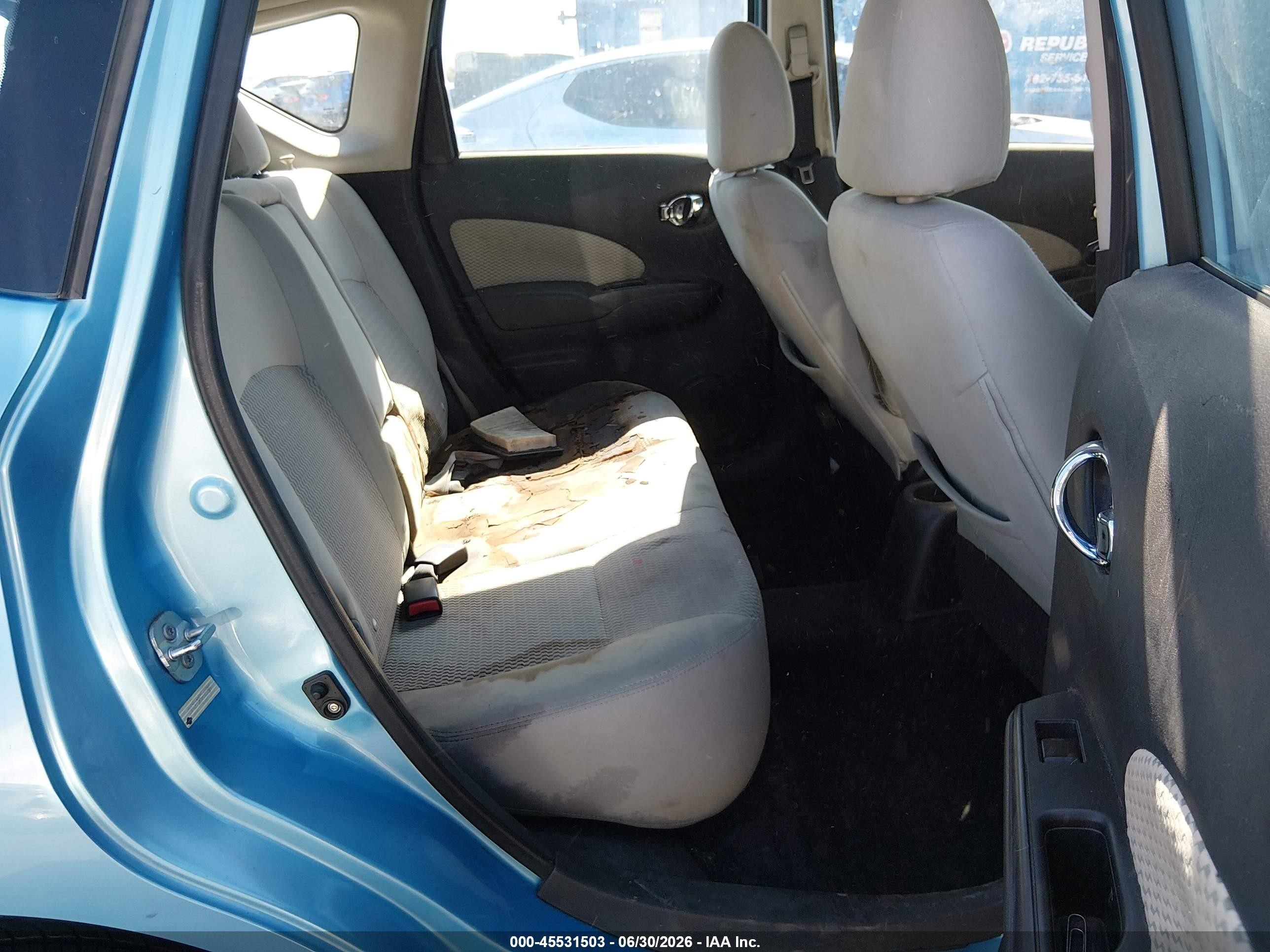 2014 Nissan Versa Note Sv Blue vin: 3N1CE2CP5EL432597