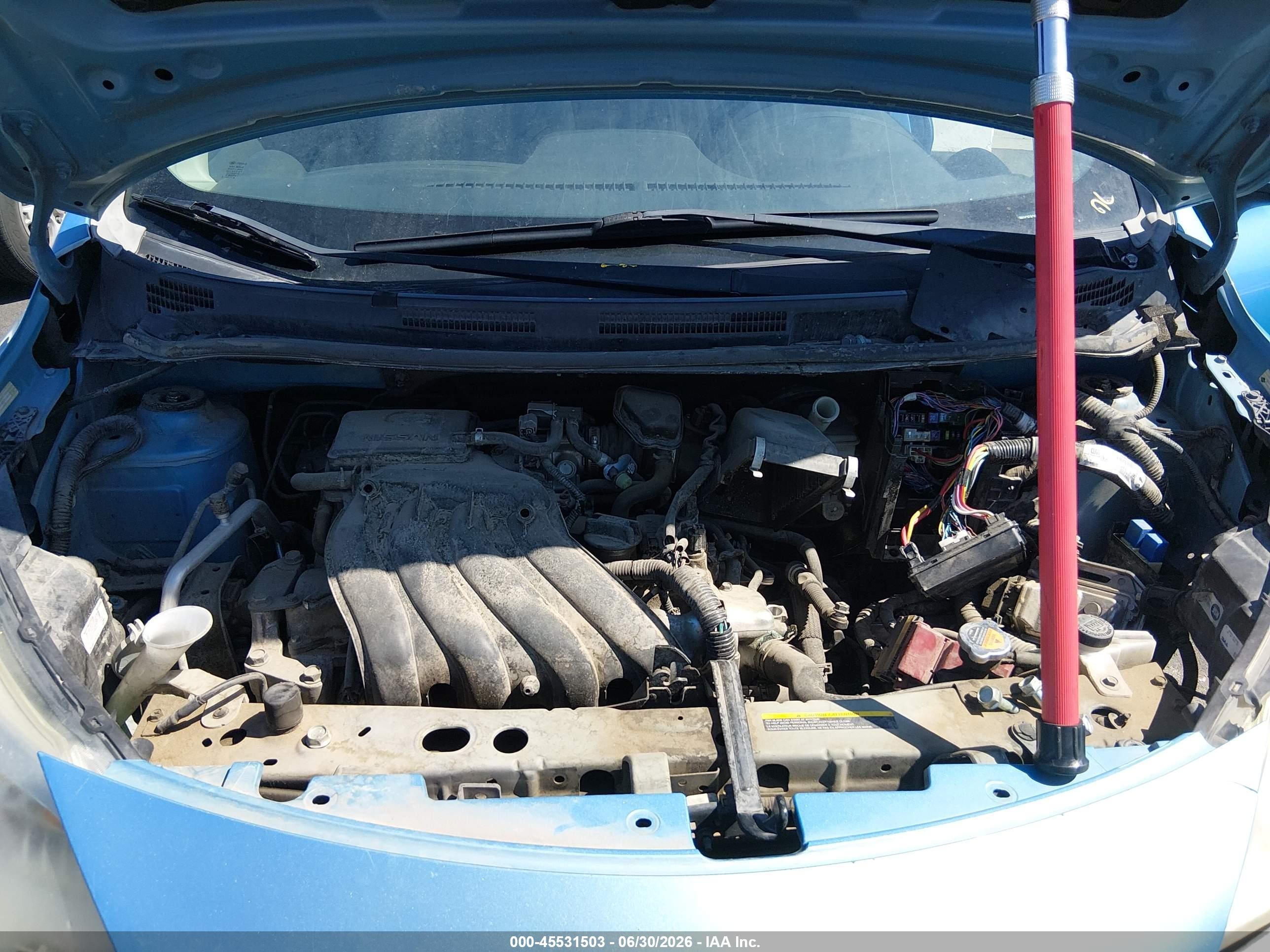 2014 Nissan Versa Note Sv Blue vin: 3N1CE2CP5EL432597