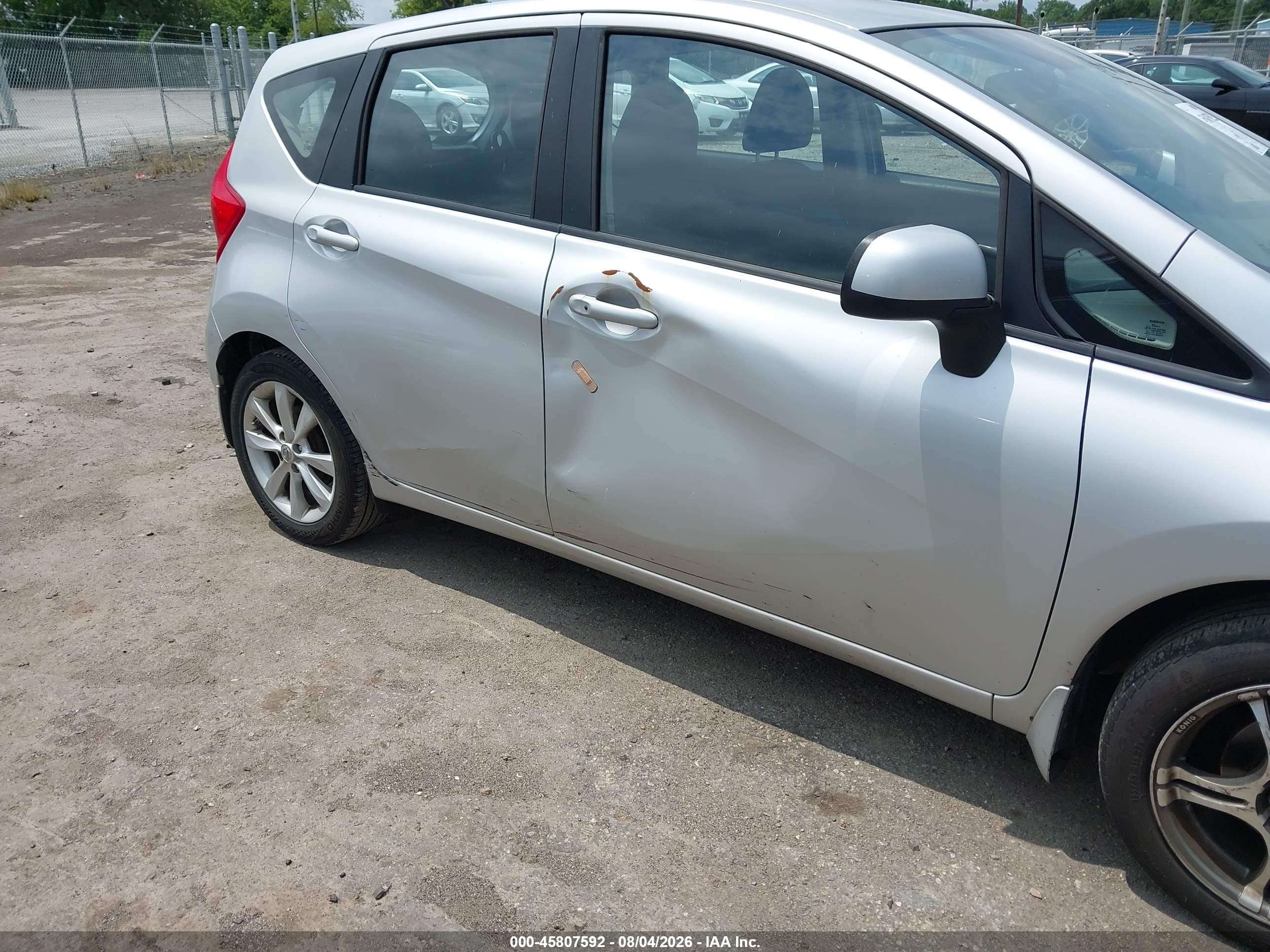 2014 Nissan Versa Note Sv Silver vin: 3N1CE2CP5EL435533