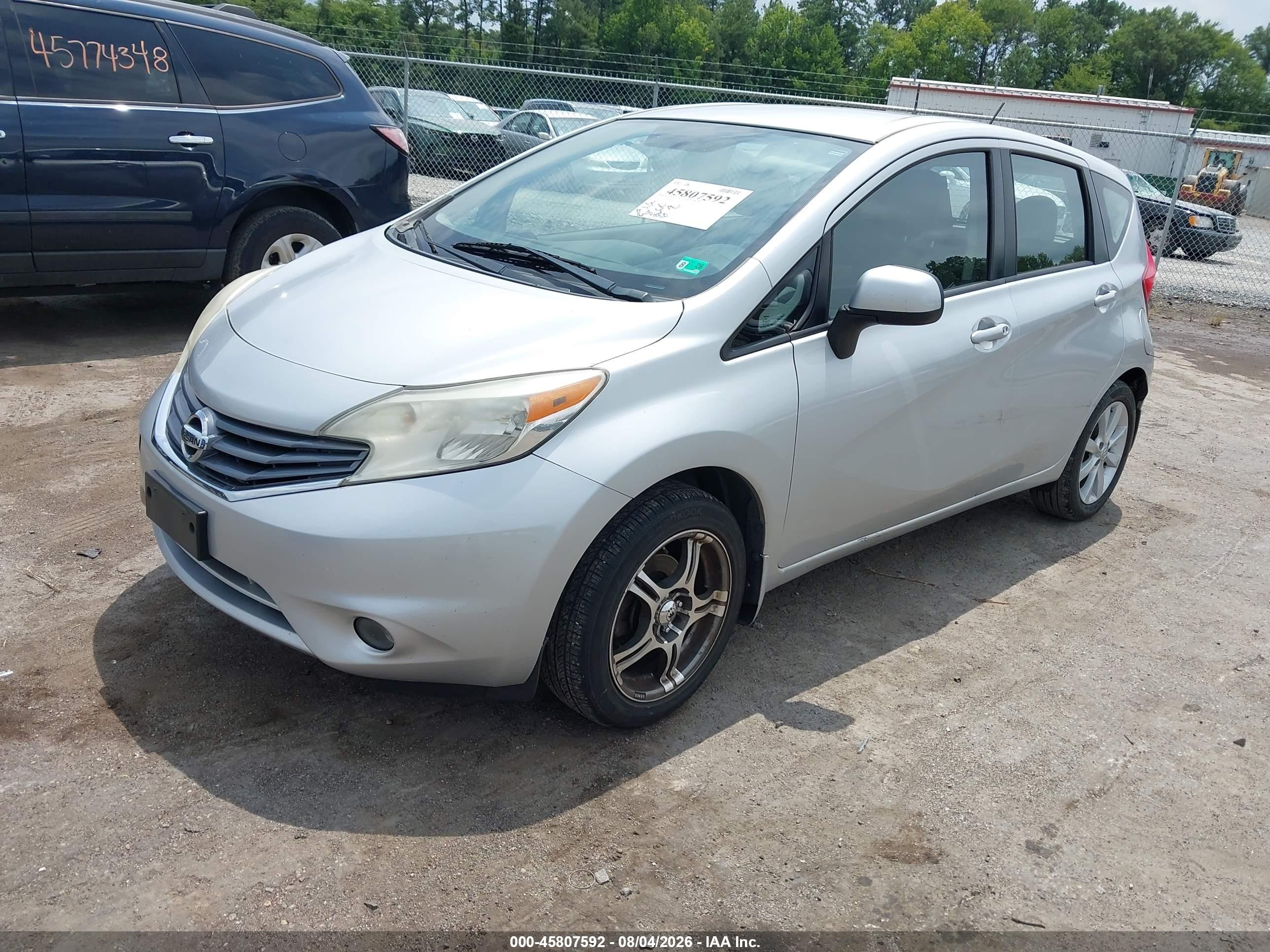 2014 Nissan Versa Note Sv Silver vin: 3N1CE2CP5EL435533