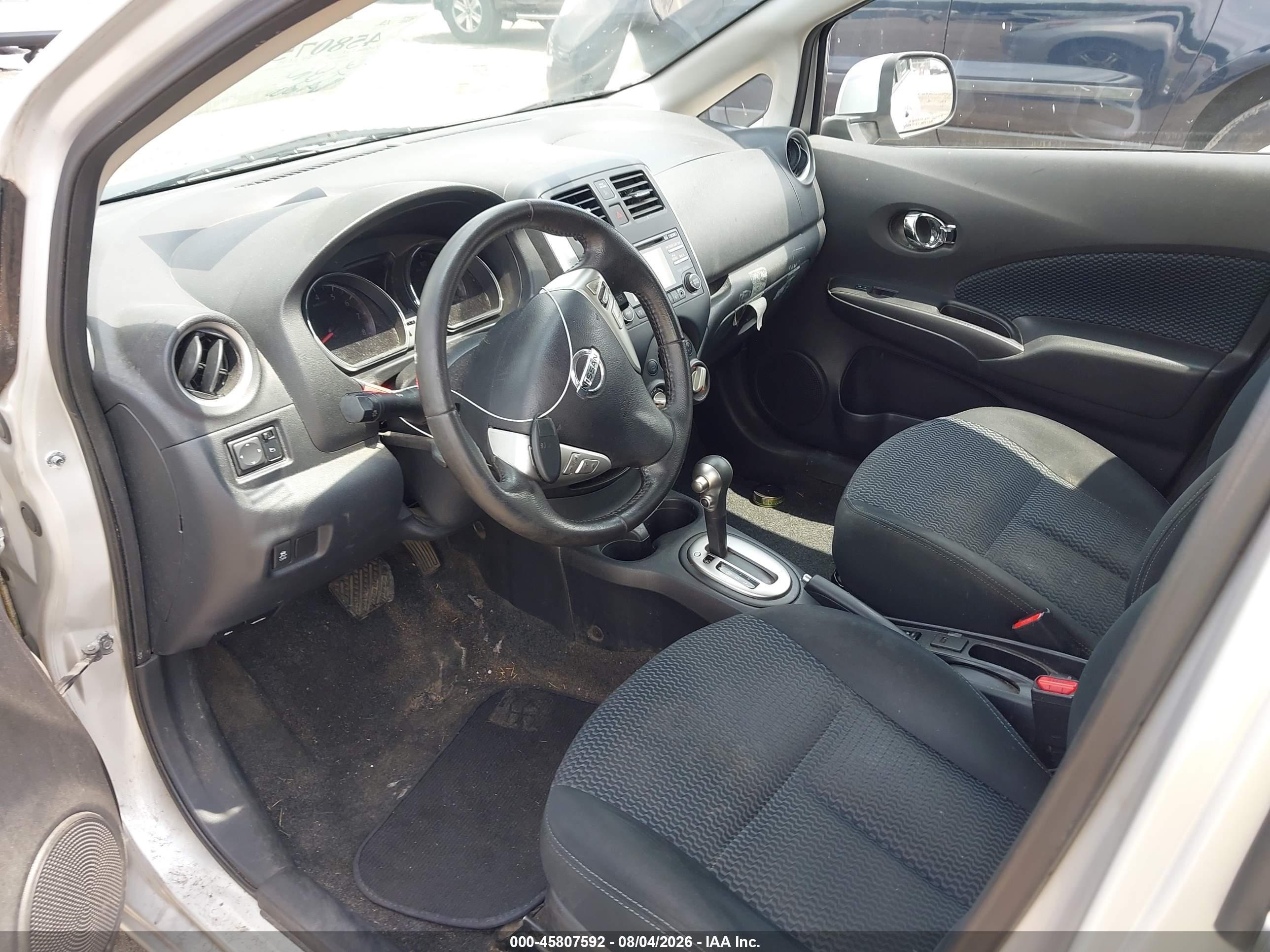 2014 Nissan Versa Note Sv Silver vin: 3N1CE2CP5EL435533