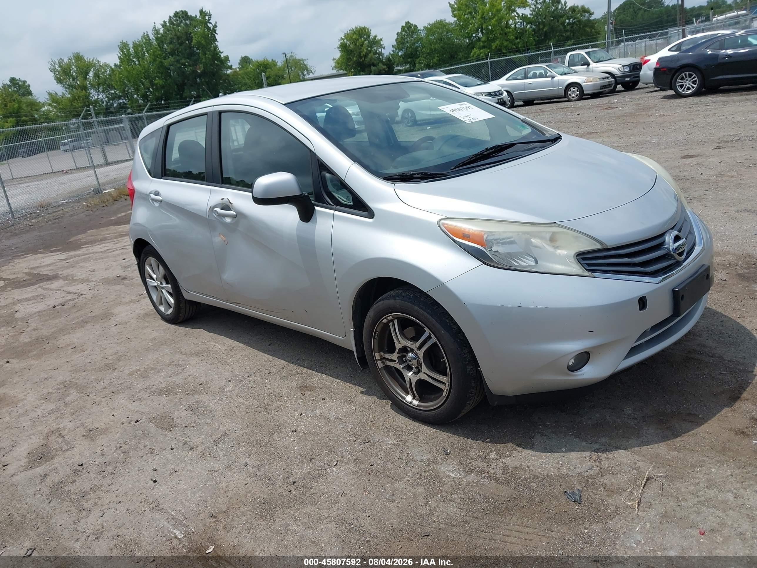 2014 Nissan Versa Note Sv Silver vin: 3N1CE2CP5EL435533