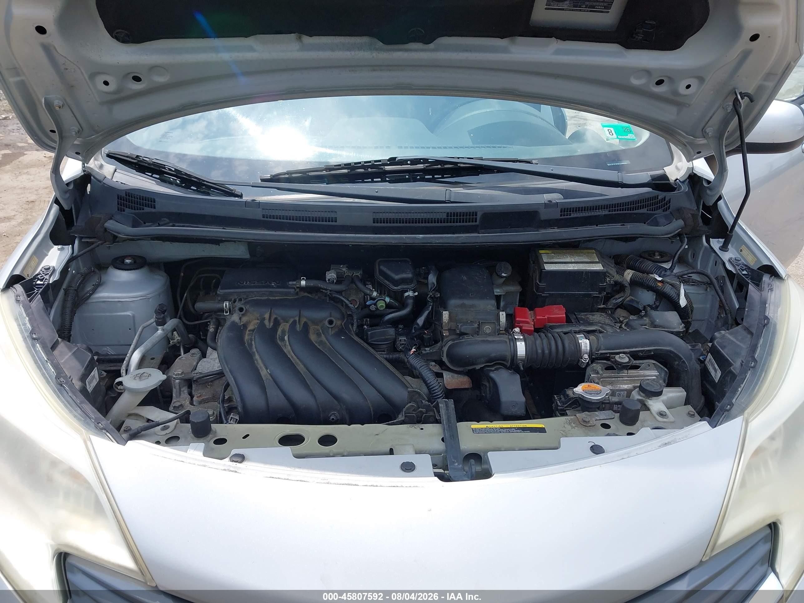 2014 Nissan Versa Note Sv Silver vin: 3N1CE2CP5EL435533
