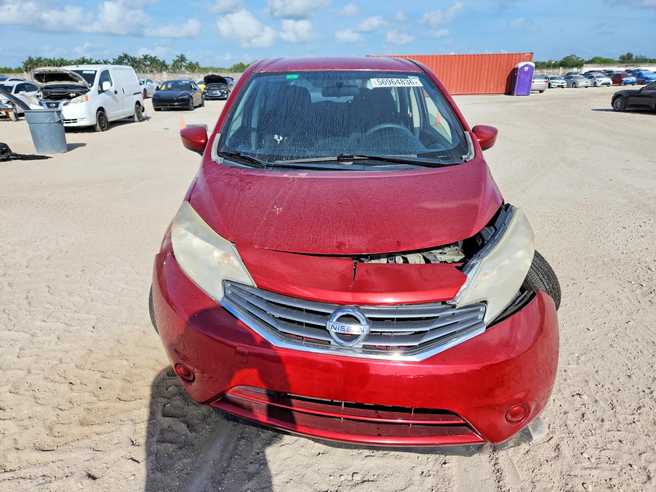 2015 Nissan Versa Note S Plus Red vin: 3N1CE2CP5FL354999