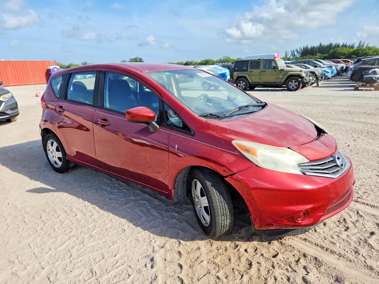 2015 Nissan Versa Note S Plus Red vin: 3N1CE2CP5FL354999
