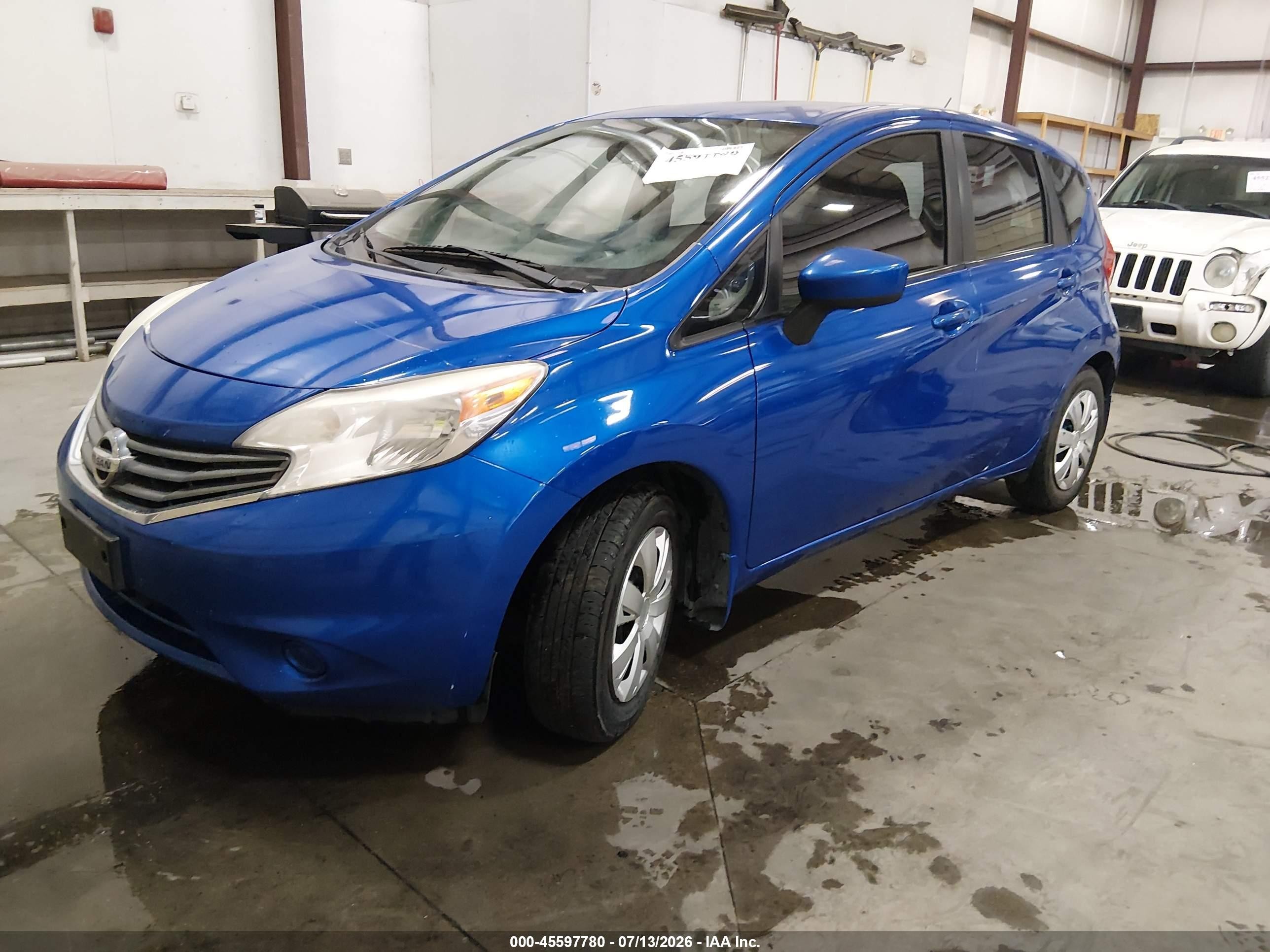 2015 Nissan Versa Note S Plus Blue vin: 3N1CE2CP5FL362665