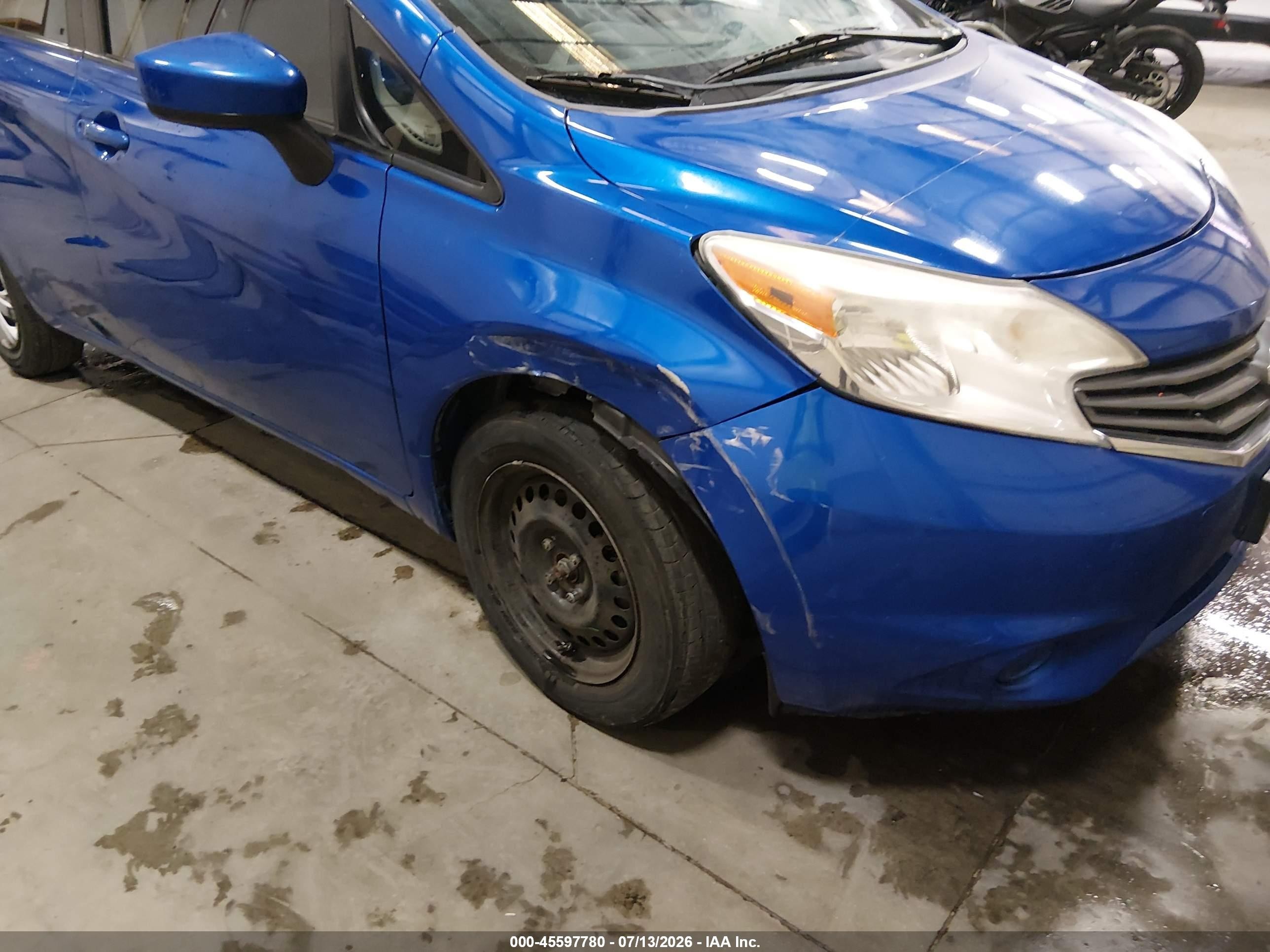 2015 Nissan Versa Note S Plus Blue vin: 3N1CE2CP5FL362665