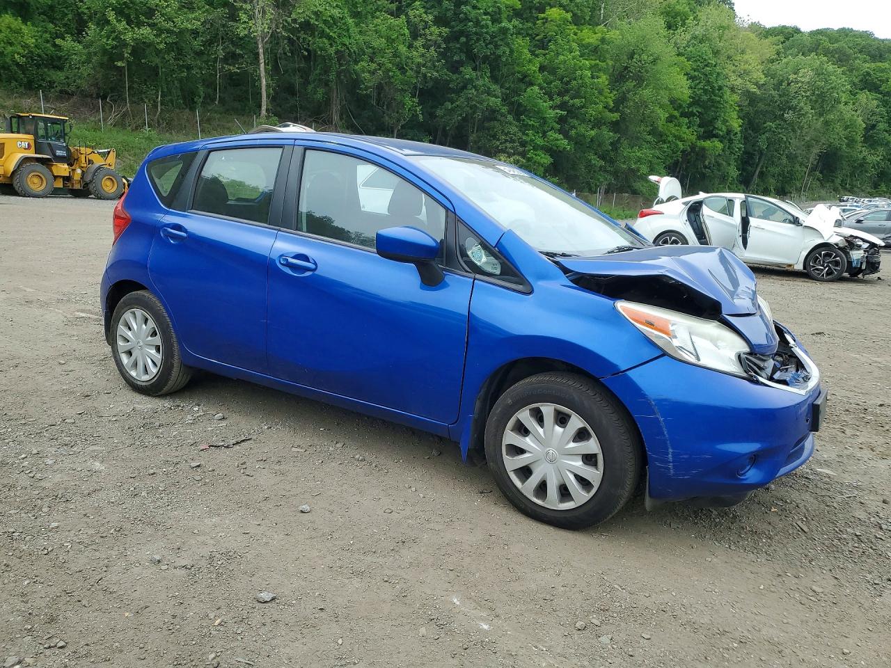 2015 Nissan Versa Note Sv Blue vin: 3N1CE2CP5FL363363
