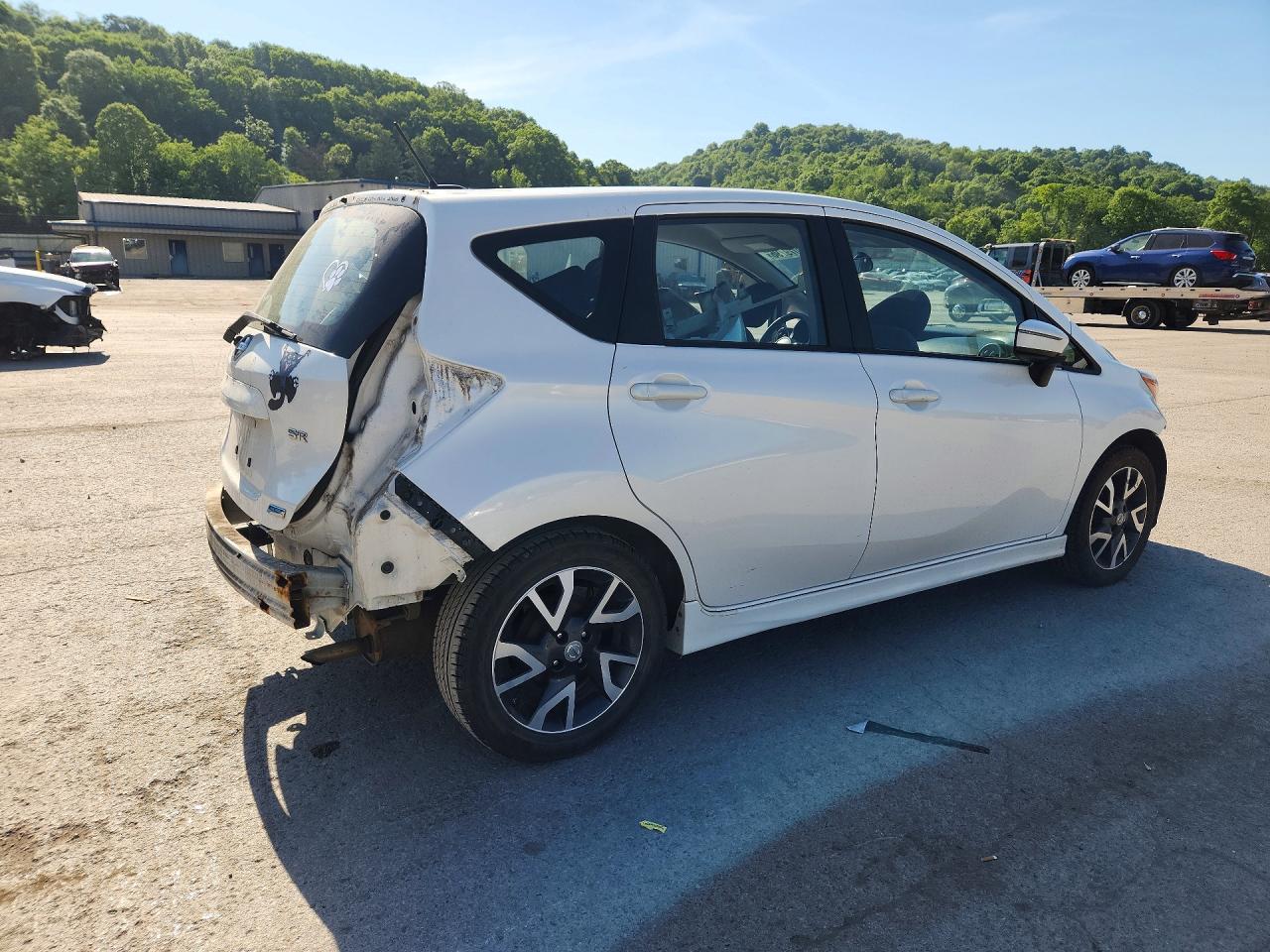 2015 Nissan Versa Note Sr White vin: 3N1CE2CP5FL368837