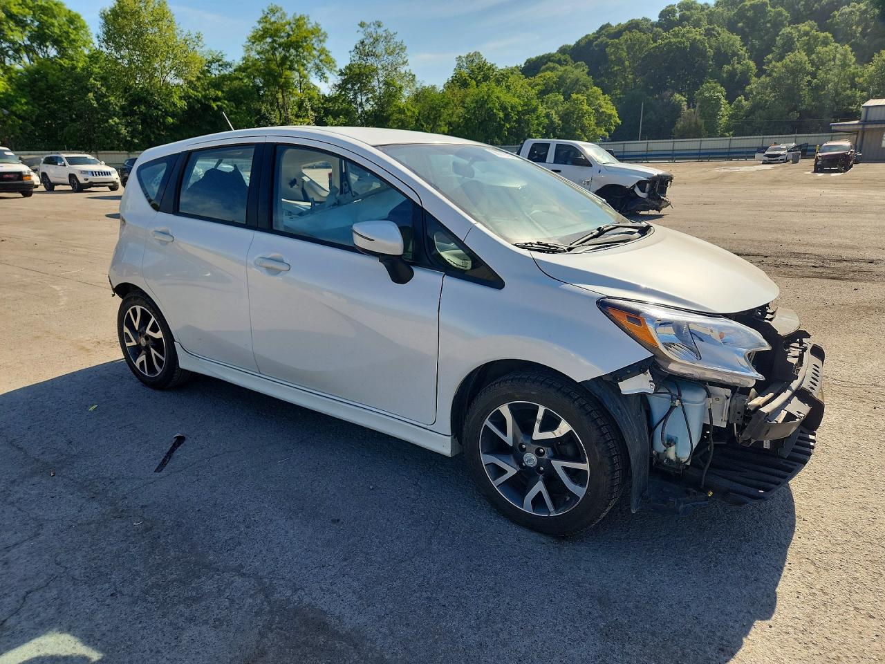 2015 Nissan Versa Note Sr White vin: 3N1CE2CP5FL368837