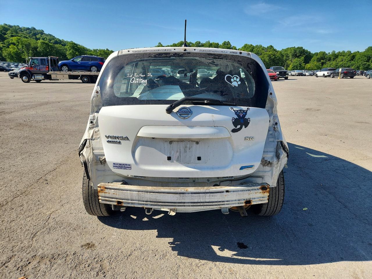 2015 Nissan Versa Note Sr White vin: 3N1CE2CP5FL368837