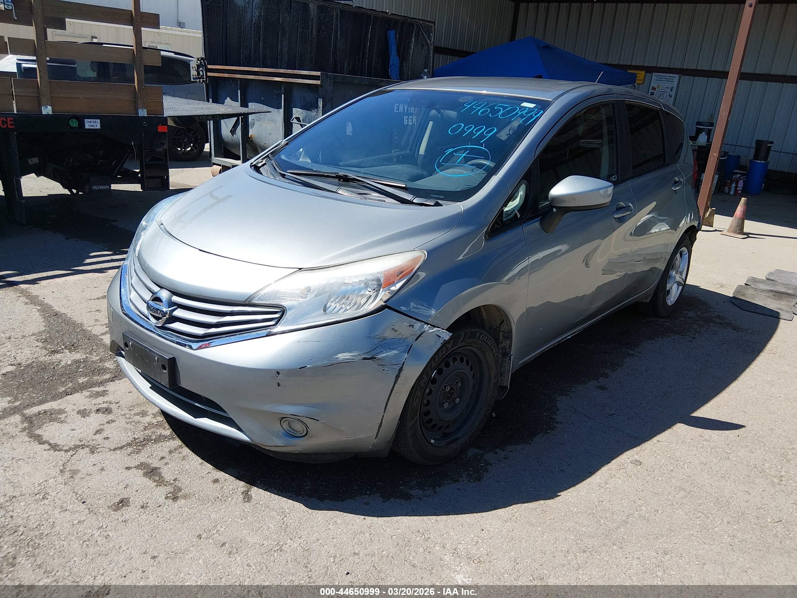 2015 Nissan Versa Note S Plus Gray vin: 3N1CE2CP5FL370457