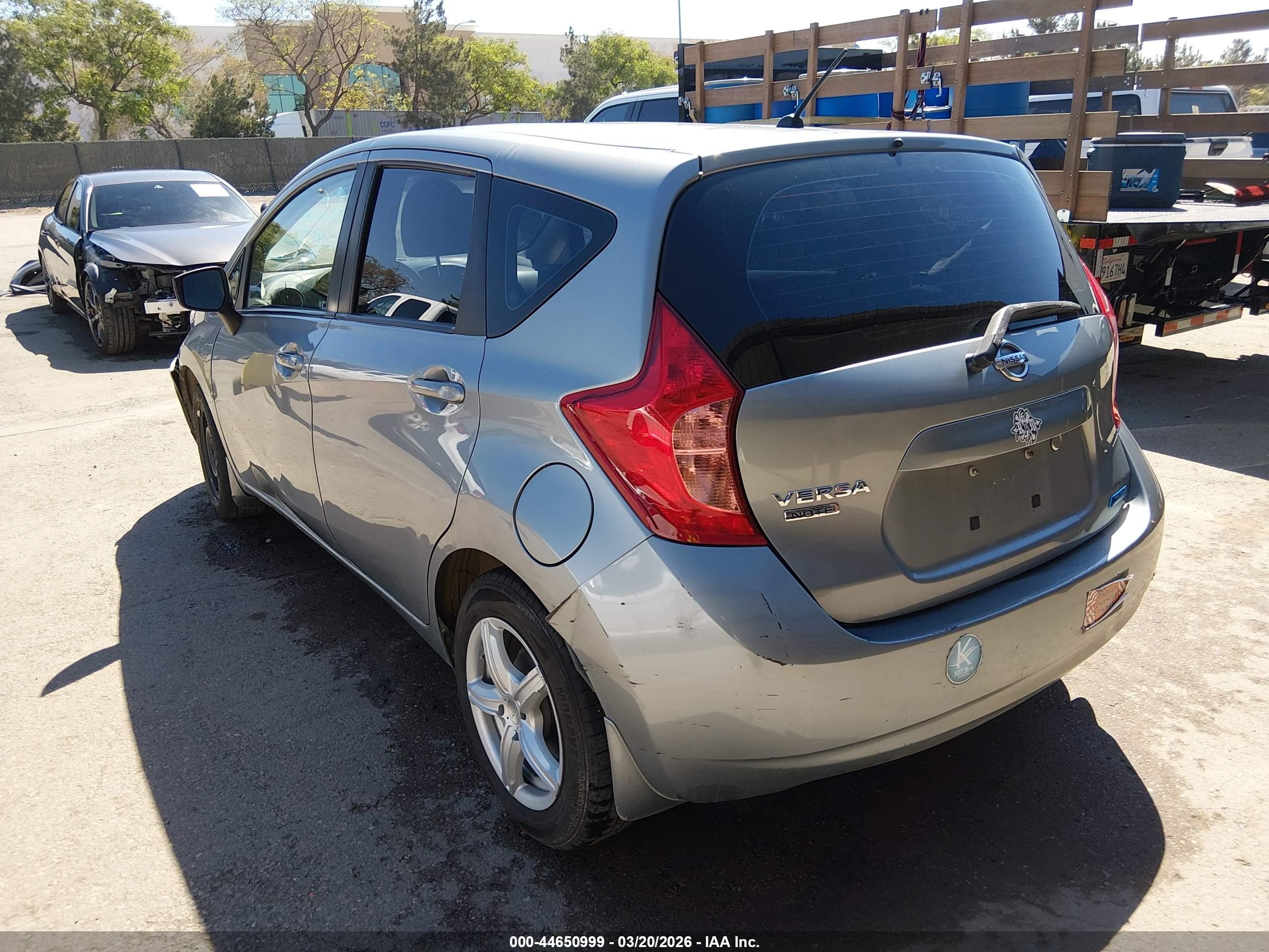 2015 Nissan Versa Note S Plus Gray vin: 3N1CE2CP5FL370457
