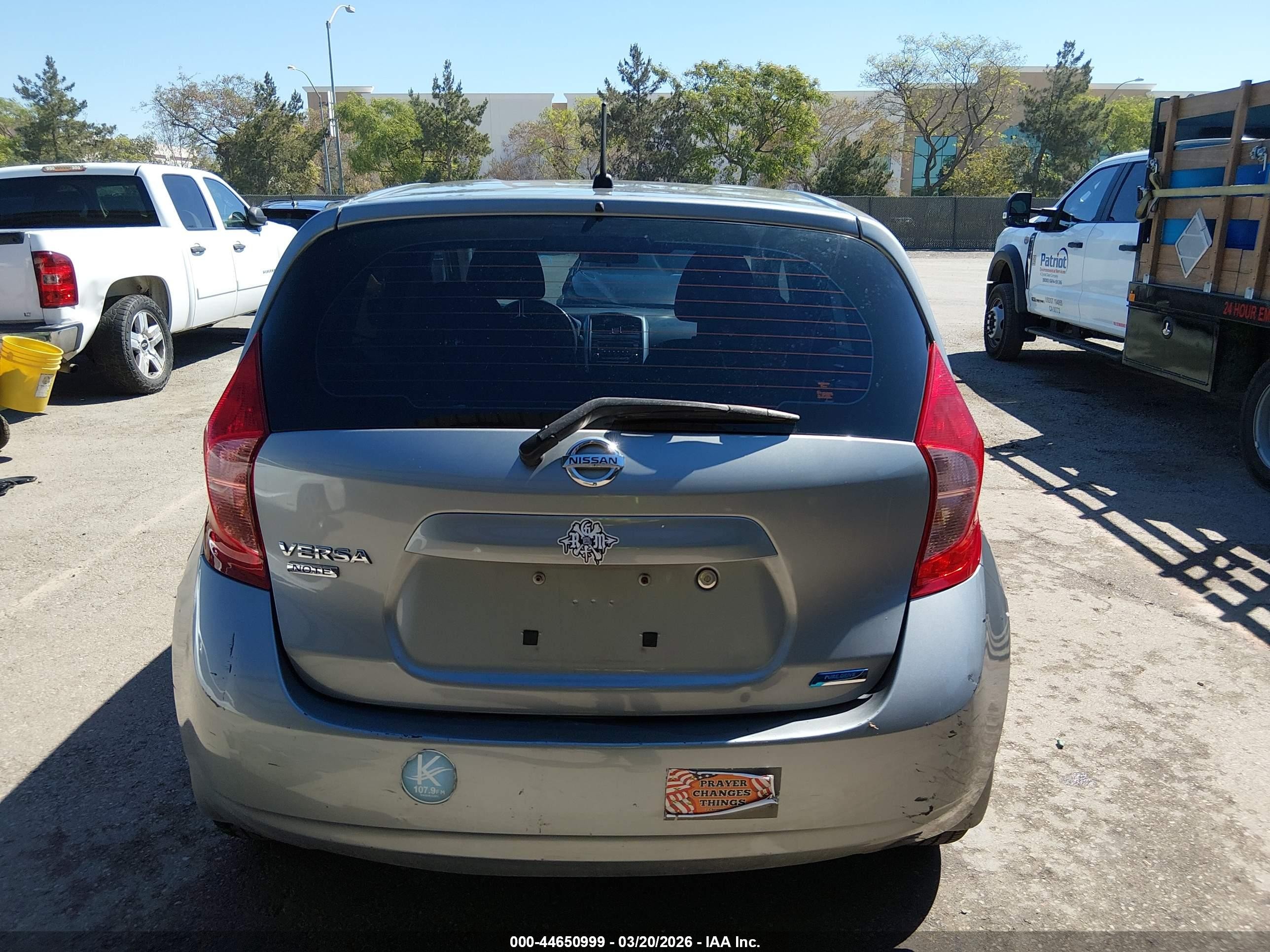 2015 Nissan Versa Note S Plus Gray vin: 3N1CE2CP5FL370457