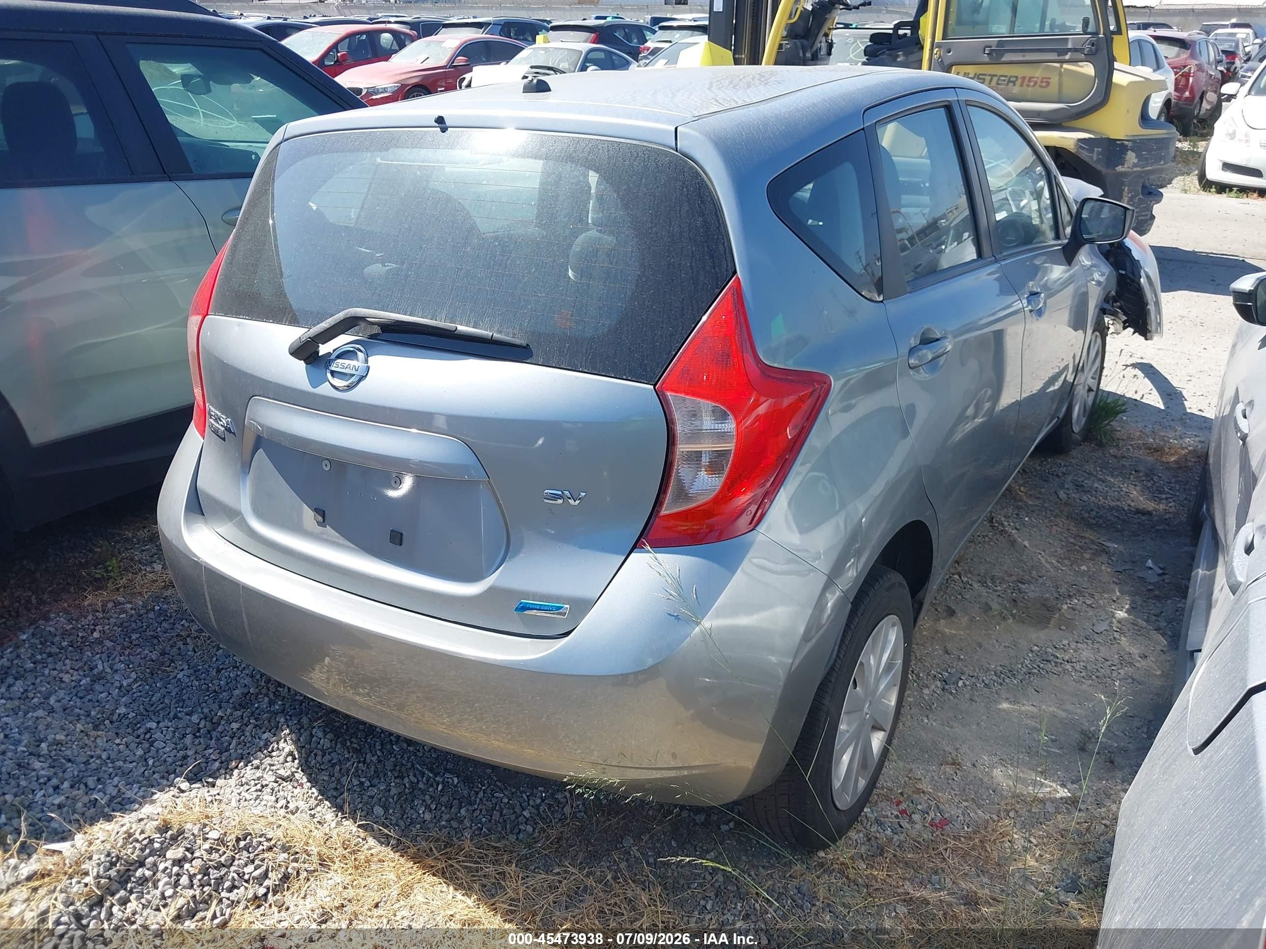 2015 Nissan Versa Note S (sr)/s Plus/sl/sr/sv Gray vin: 3N1CE2CP5FL379174
