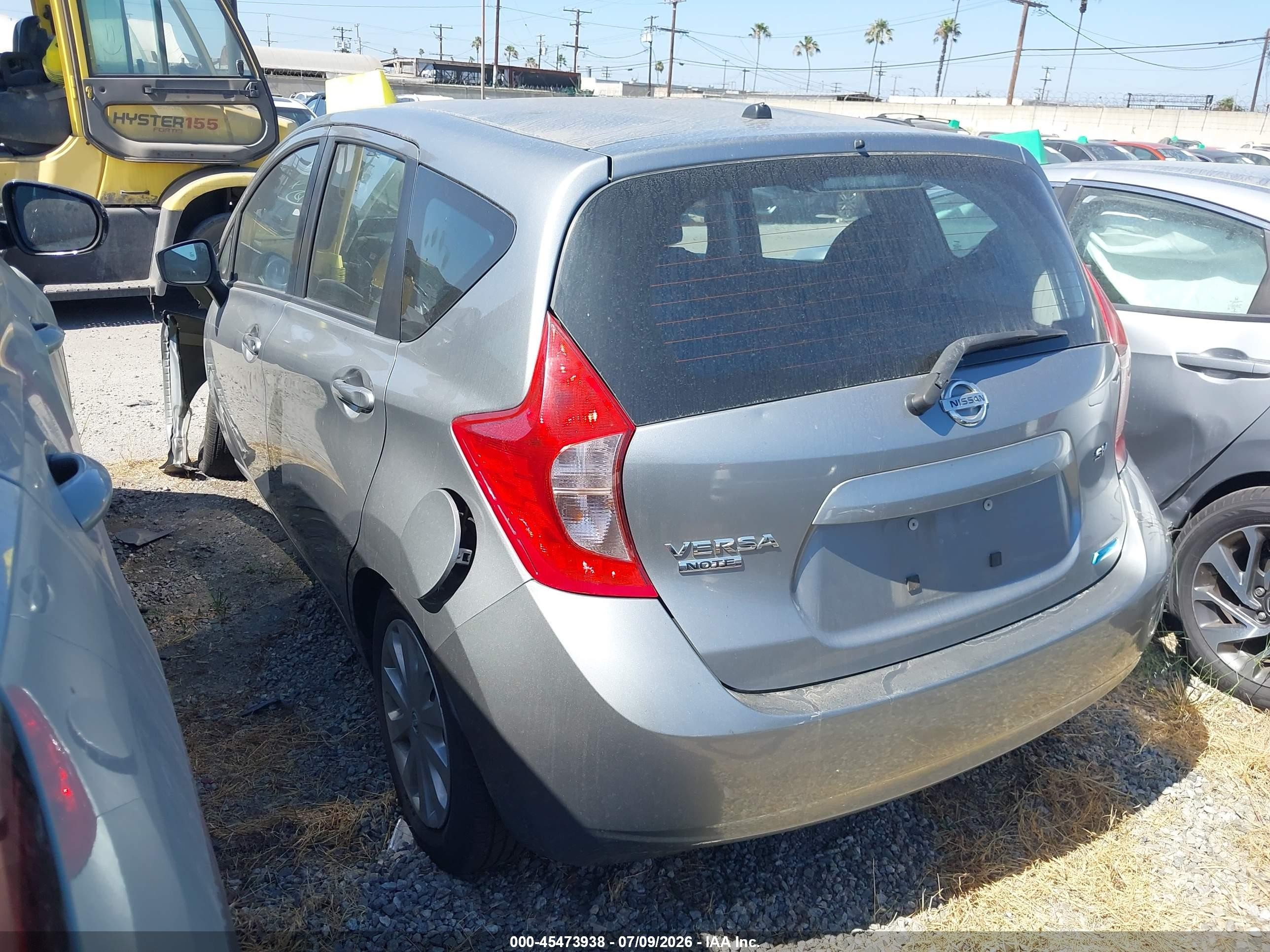 2015 Nissan Versa Note S (sr)/s Plus/sl/sr/sv Gray vin: 3N1CE2CP5FL379174