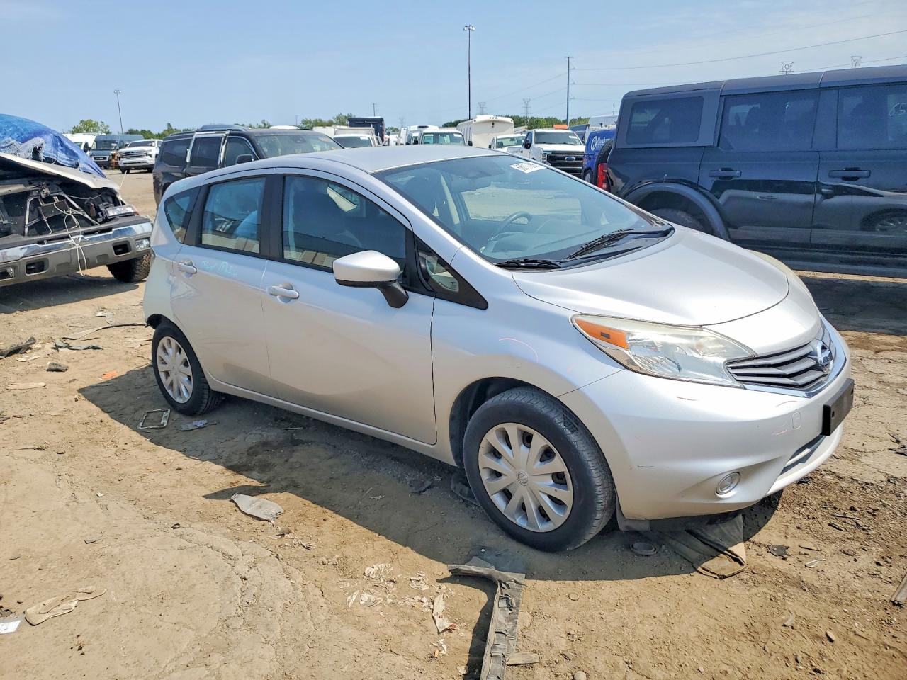 2015 Nissan Versa Note Sv Silver vin: 3N1CE2CP5FL379742