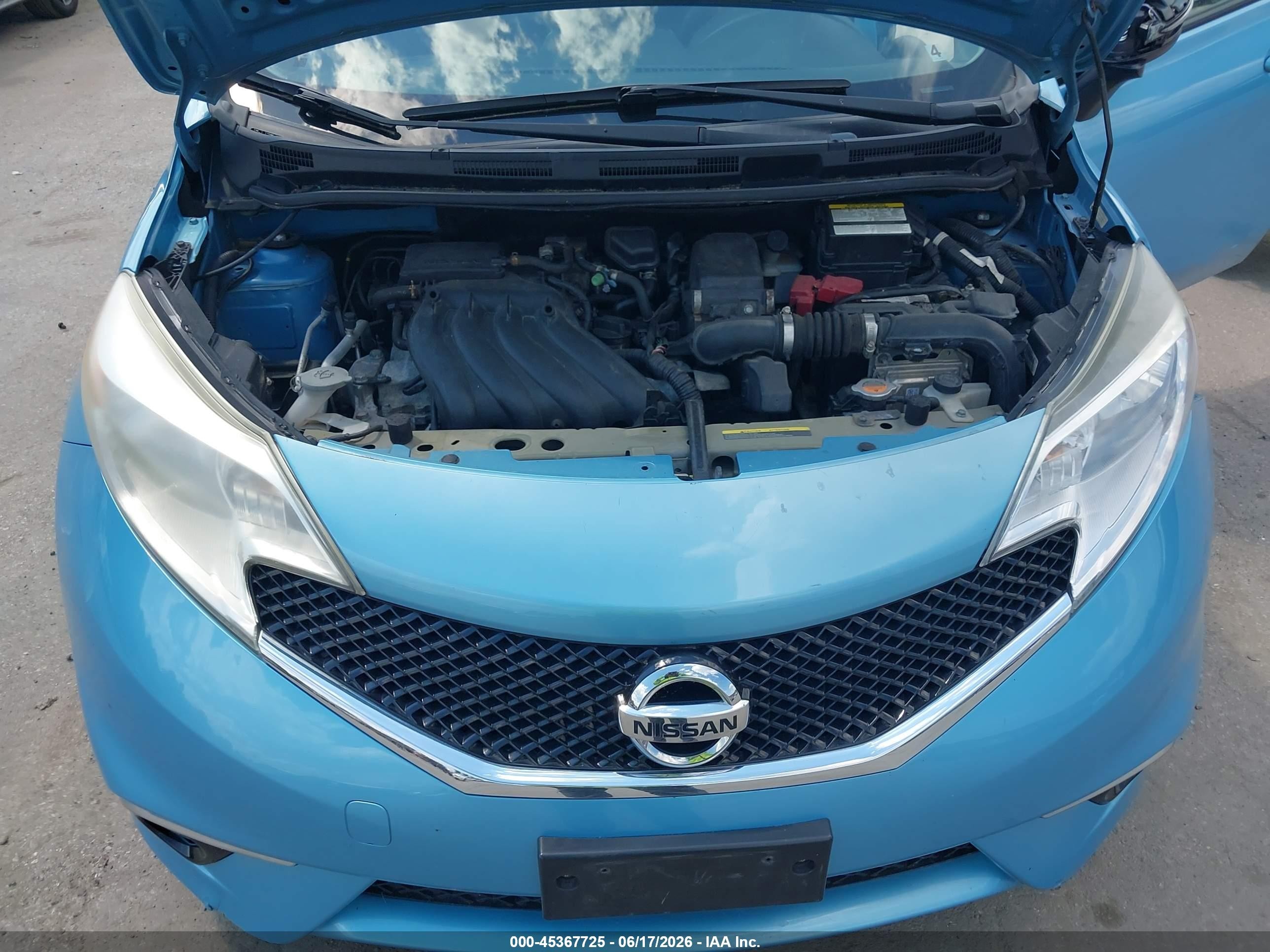 2015 Nissan Versa Note Sr Light Blue vin: 3N1CE2CP5FL388439